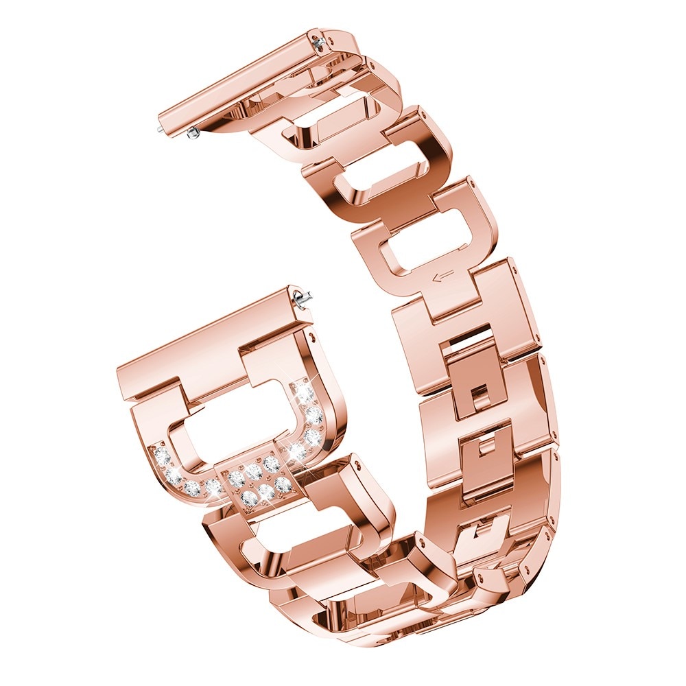 Rhinestone Bracelet Garmin Vivomove Style roséguld