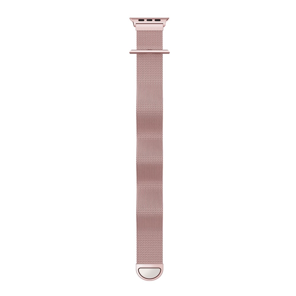 Armband Milanese Loop Apple Watch 41mm Series 8 rosa guld