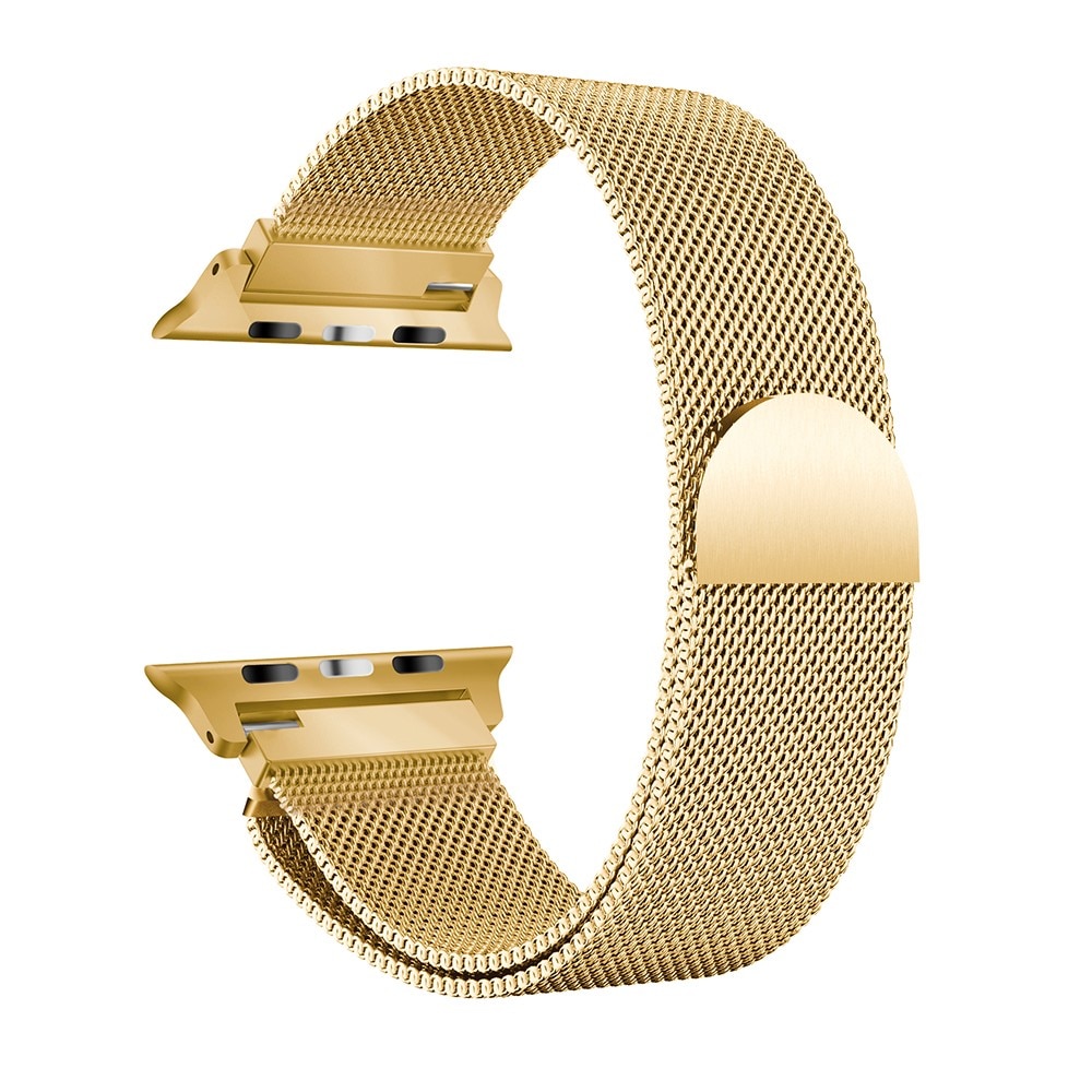Armband Milanese Apple Watch Series 8 41mm Guld