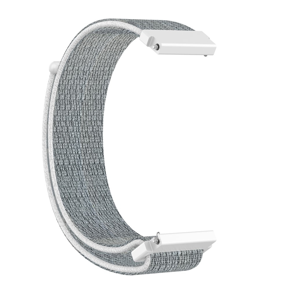 Nylonarmband Universal 22mm grå