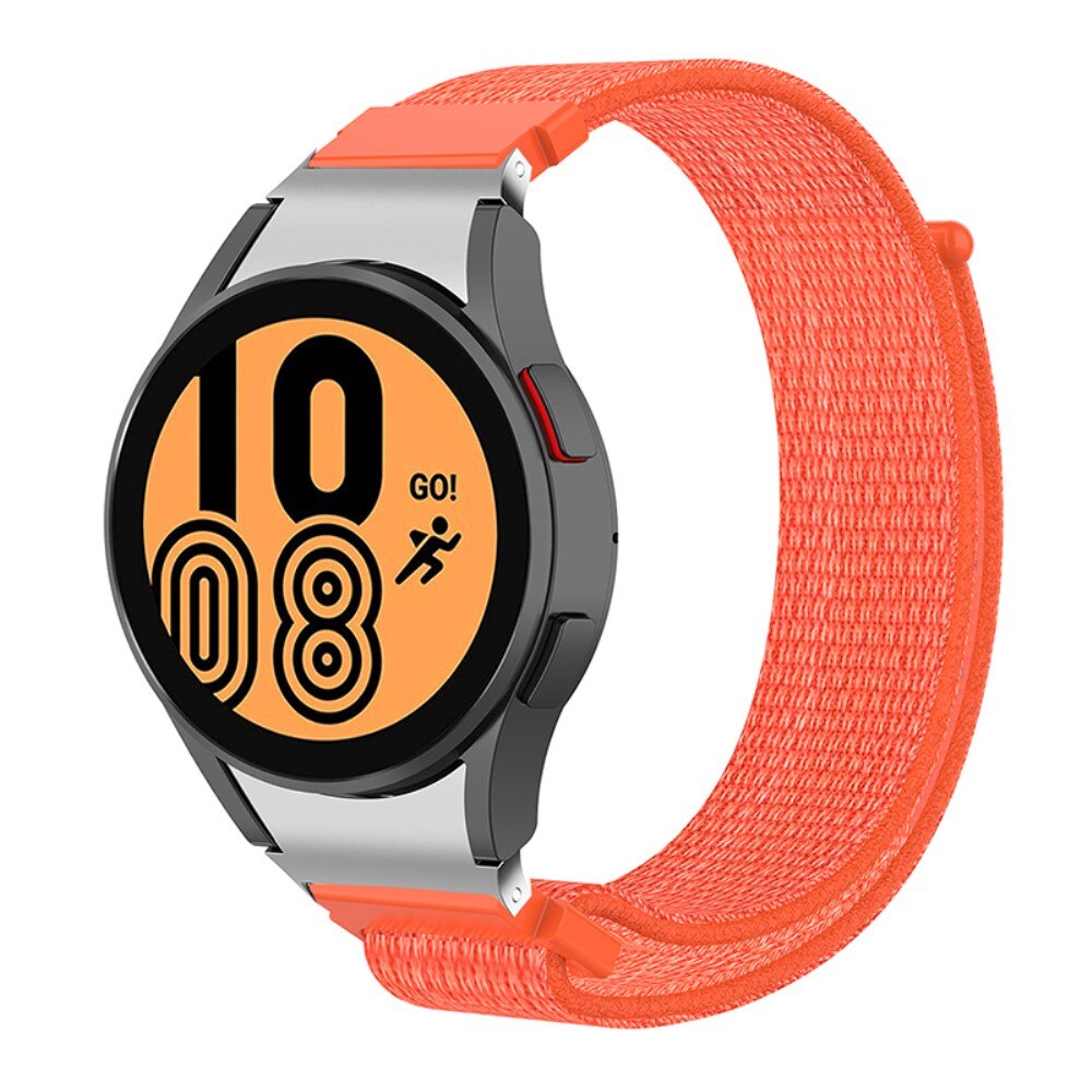 Full Fit Nylonarmband Samsung Galaxy Watch 4 44mm orange