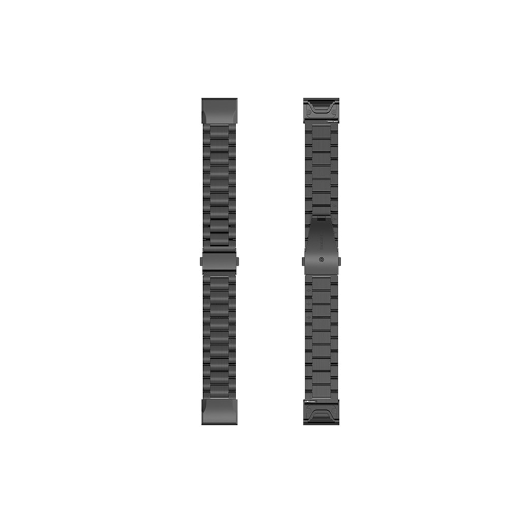 Metallarmband Garmin Fenix 6S svart