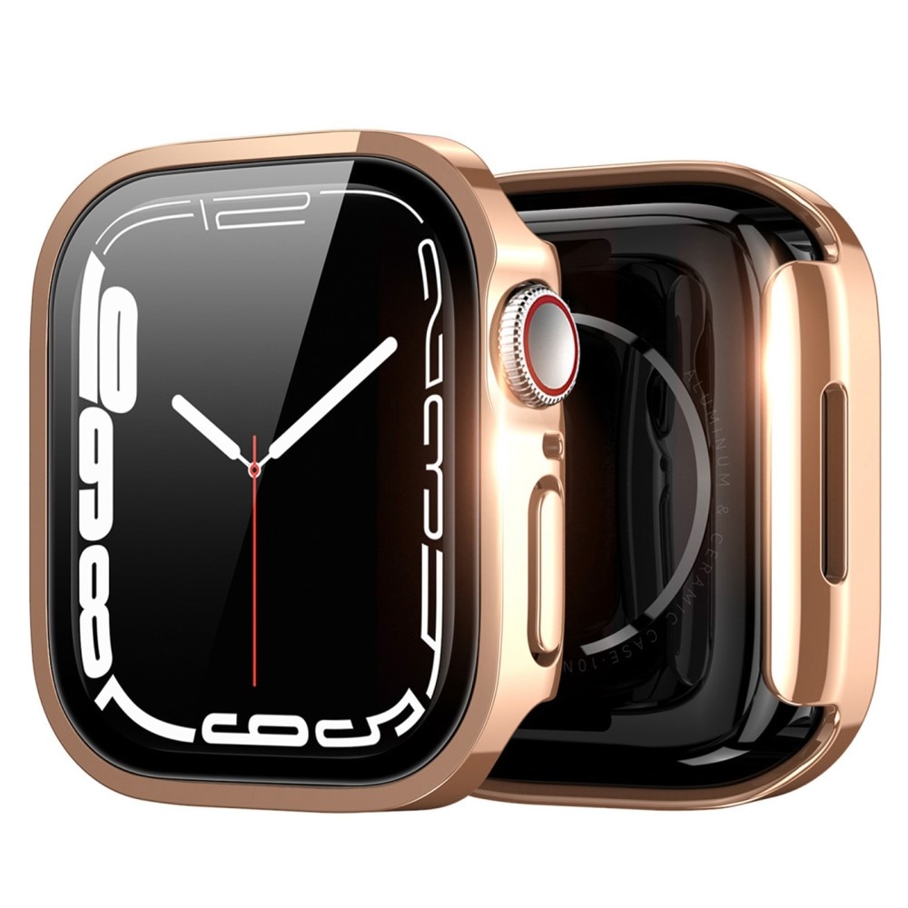 Solid Shockproof Case Apple Watch 45mm Series 9 Rose Gold