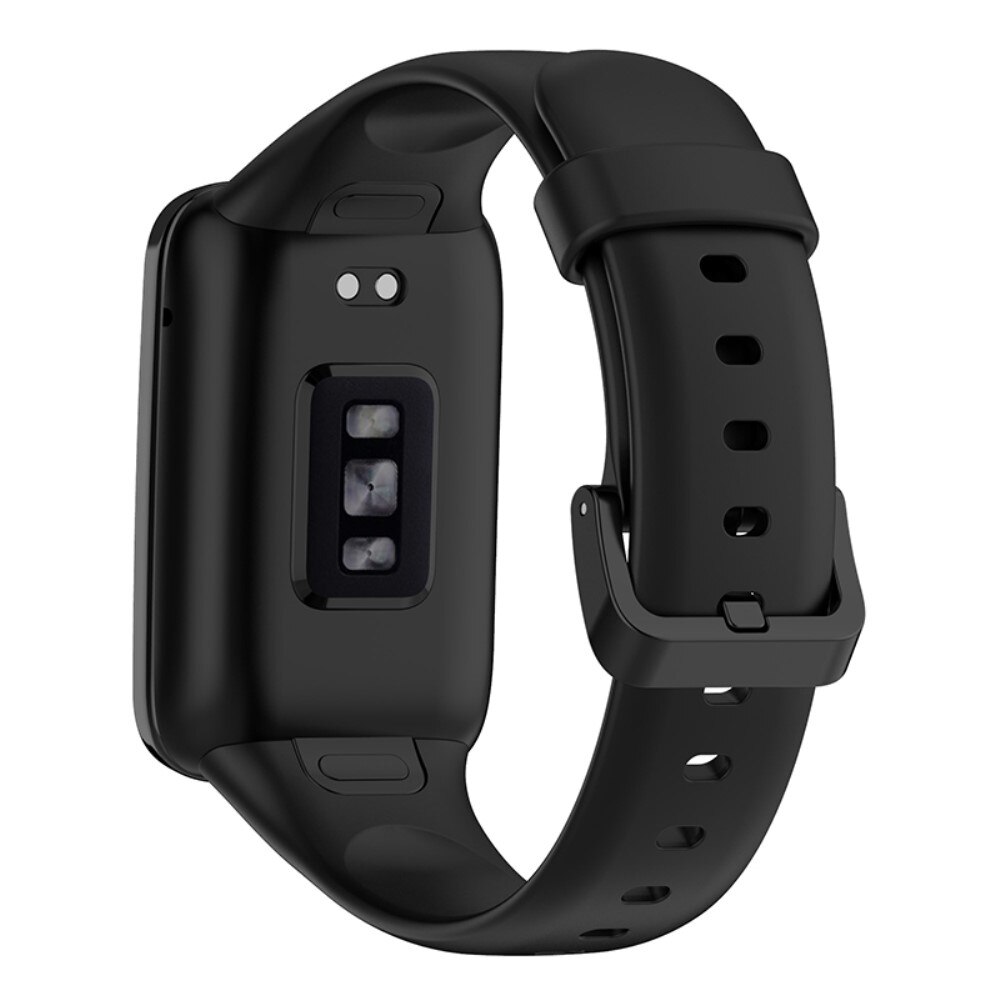 Silikonarmband Xiaomi Mi Band 7 Pro svart