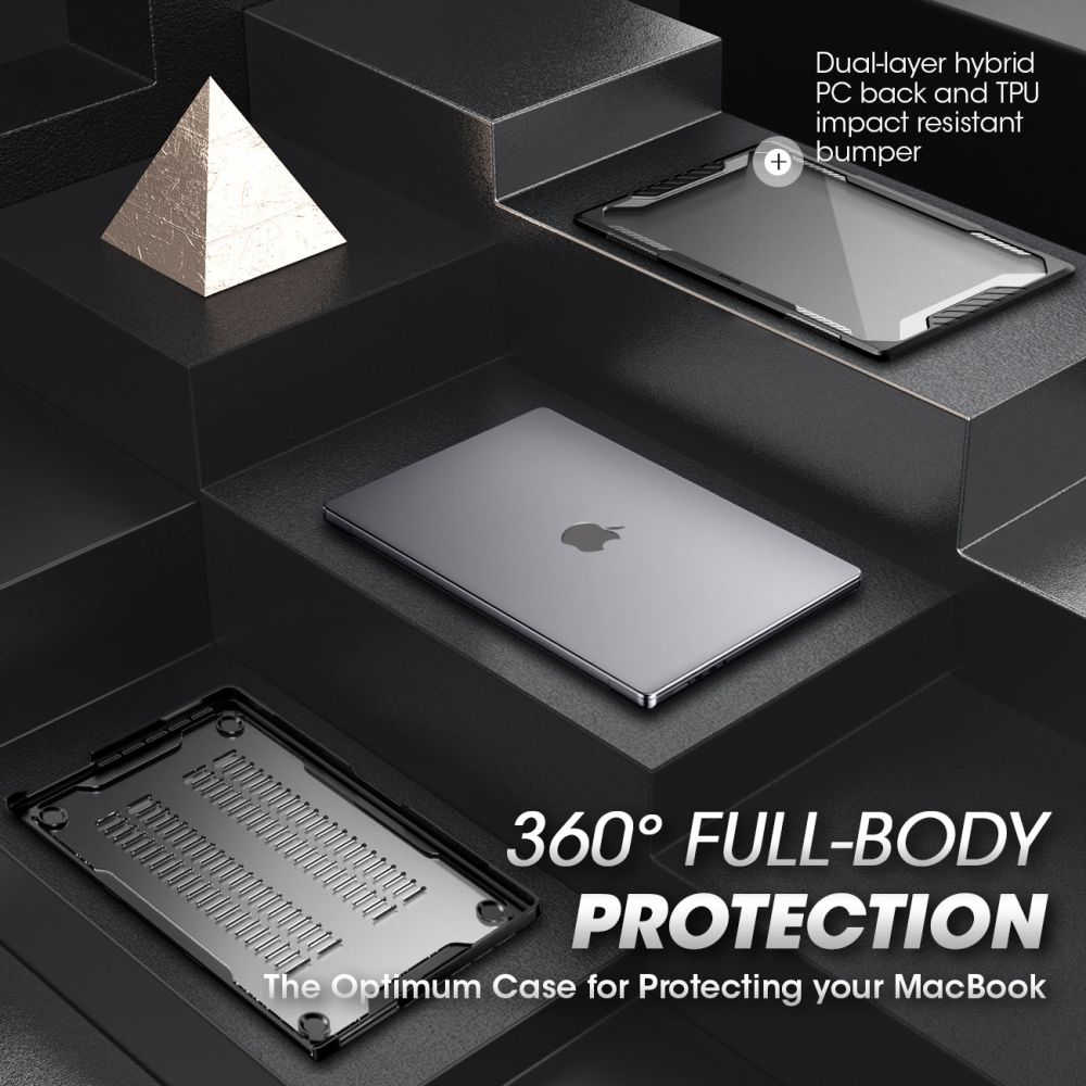 Unicorn Beetle Pro Case MacBook Pro 16.2 2021/2022/2023 Black