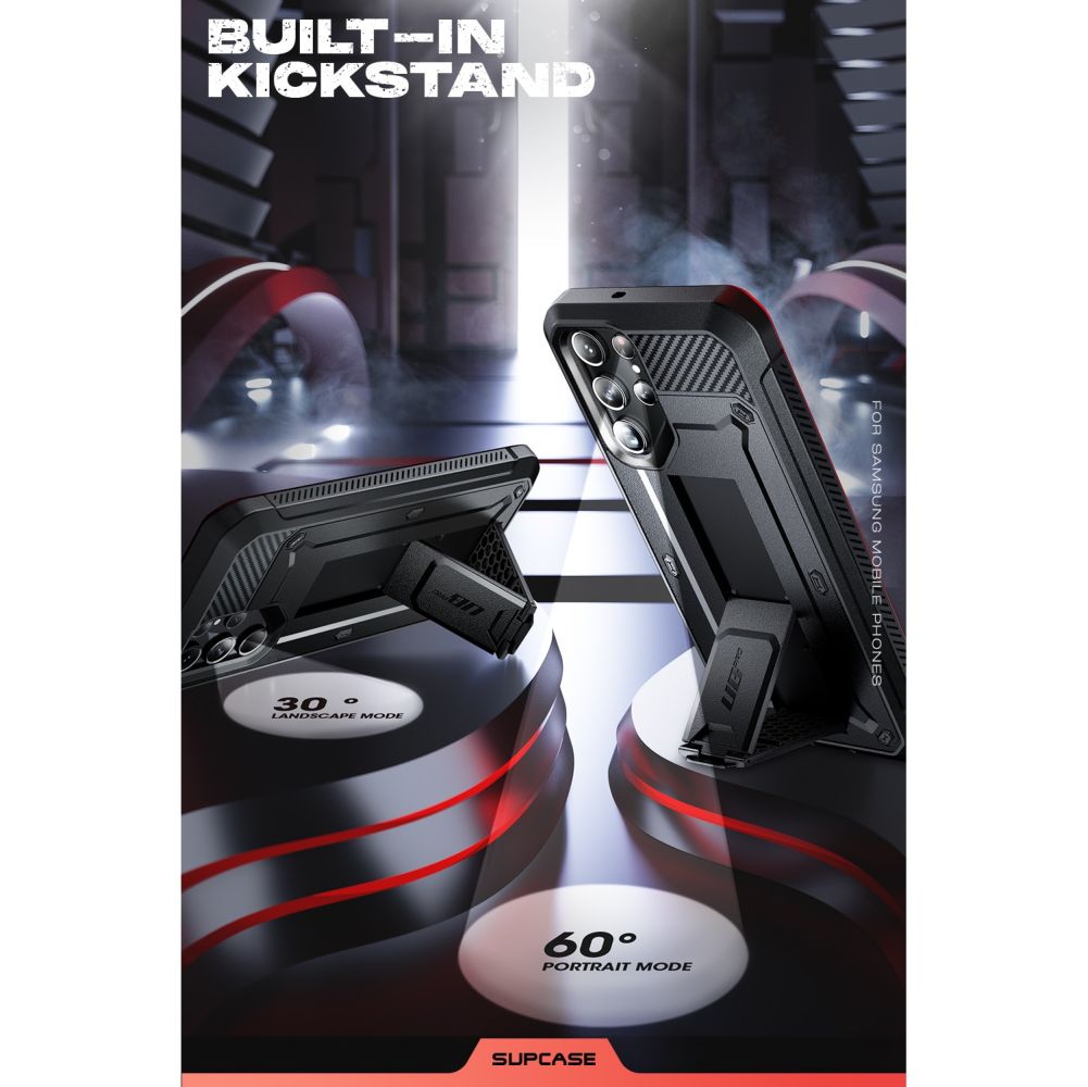 Unicorn Beetle Pro Case Samsung Galaxy S23 Ultra (2-set) Black