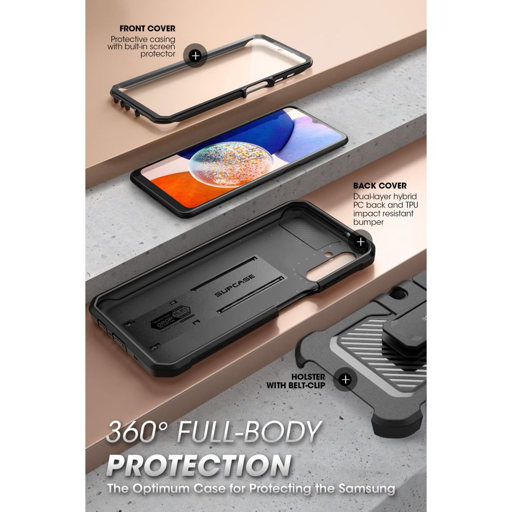 Unicorn Beetle Pro Case Samsung Galaxy A14 Black