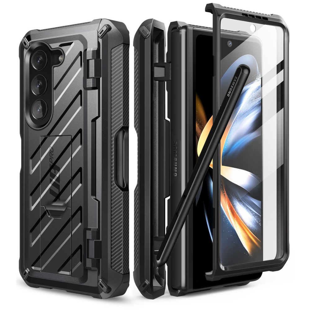 Unicorn Beetle Pro Pen Case Samsung Galaxy Z Fold 5 Black