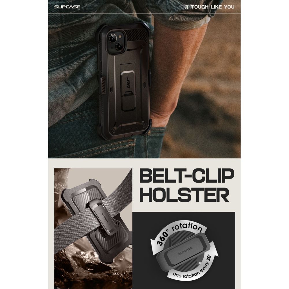 Unicorn Beetle Pro Case iPhone 15 Plus Black