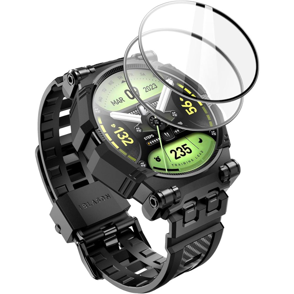 Iblsn Armorbox Wristband Samsung Galaxy Watch 4 44mm svart