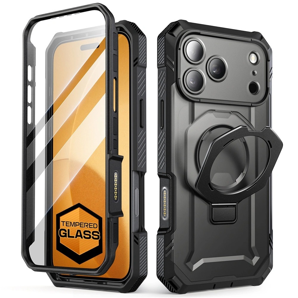 Unicorn Beetle Grip Pro MagSafe Skal iPhone 17 Pro Max svart