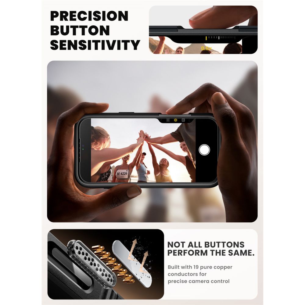 Ares Flip MagSafe Skal iPhone 17 Pro Max svart