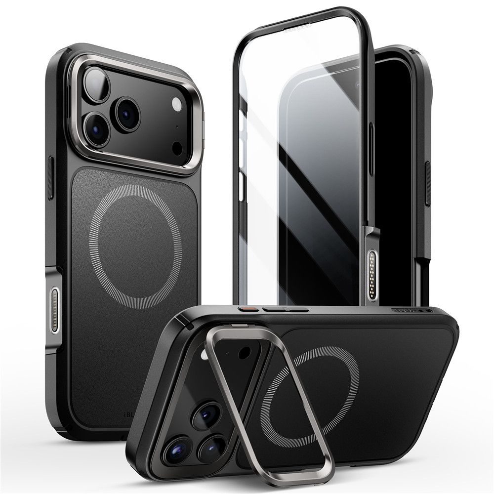 Ares Flip MagSafe Skal iPhone 17 Pro svart