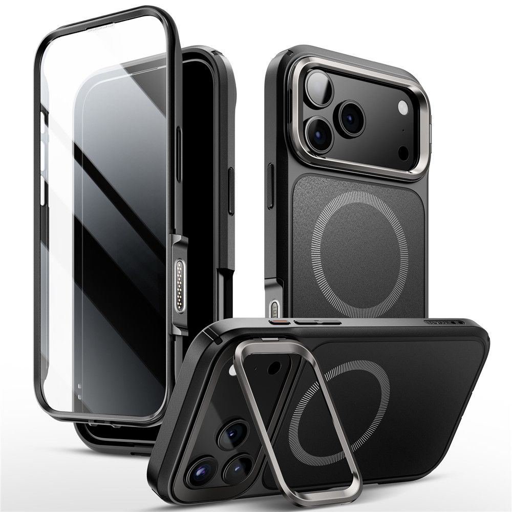 Ares Flip MagSafe Skal iPhone 17 Pro svart