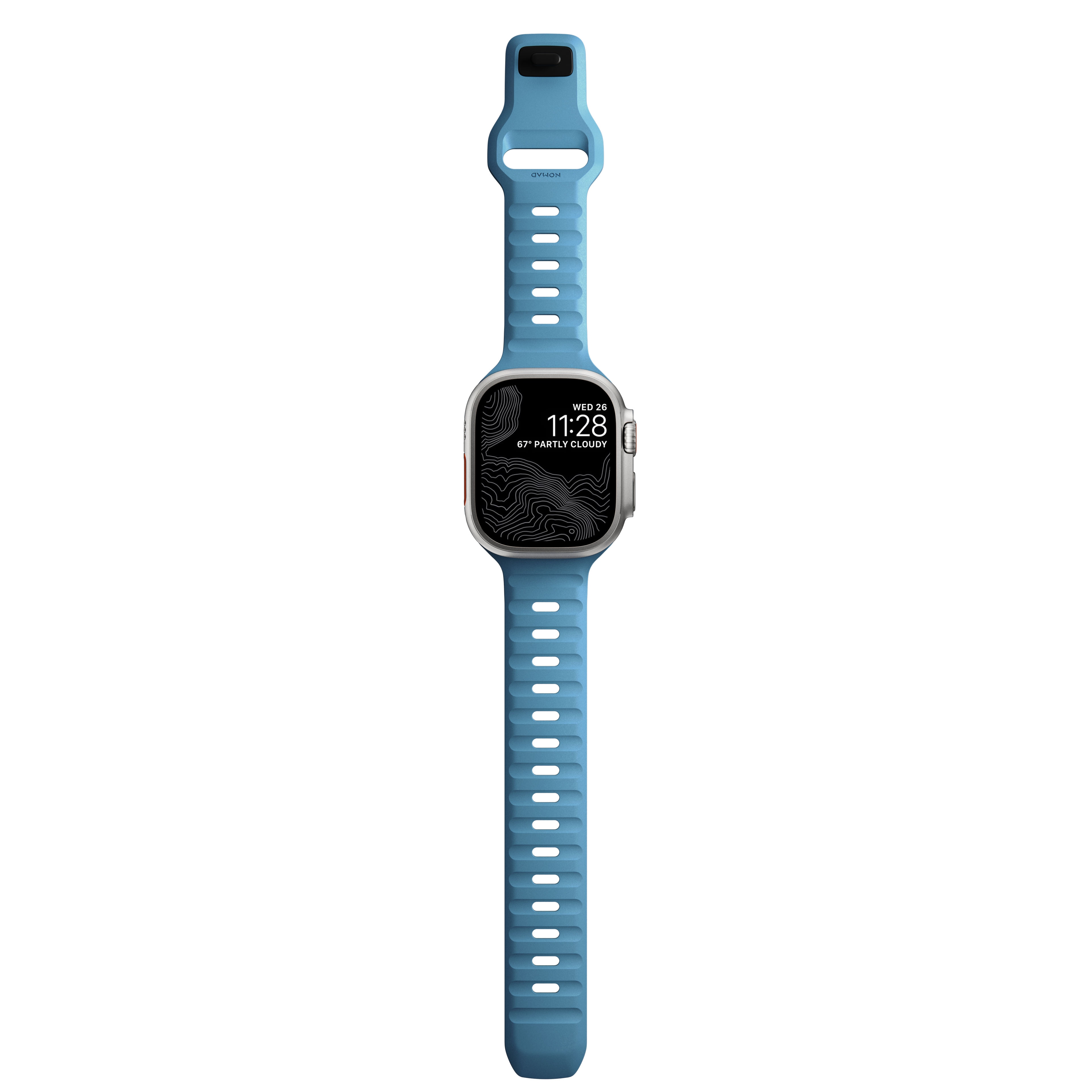Apple Watch SE 44mm Sport Band Electric Blue
