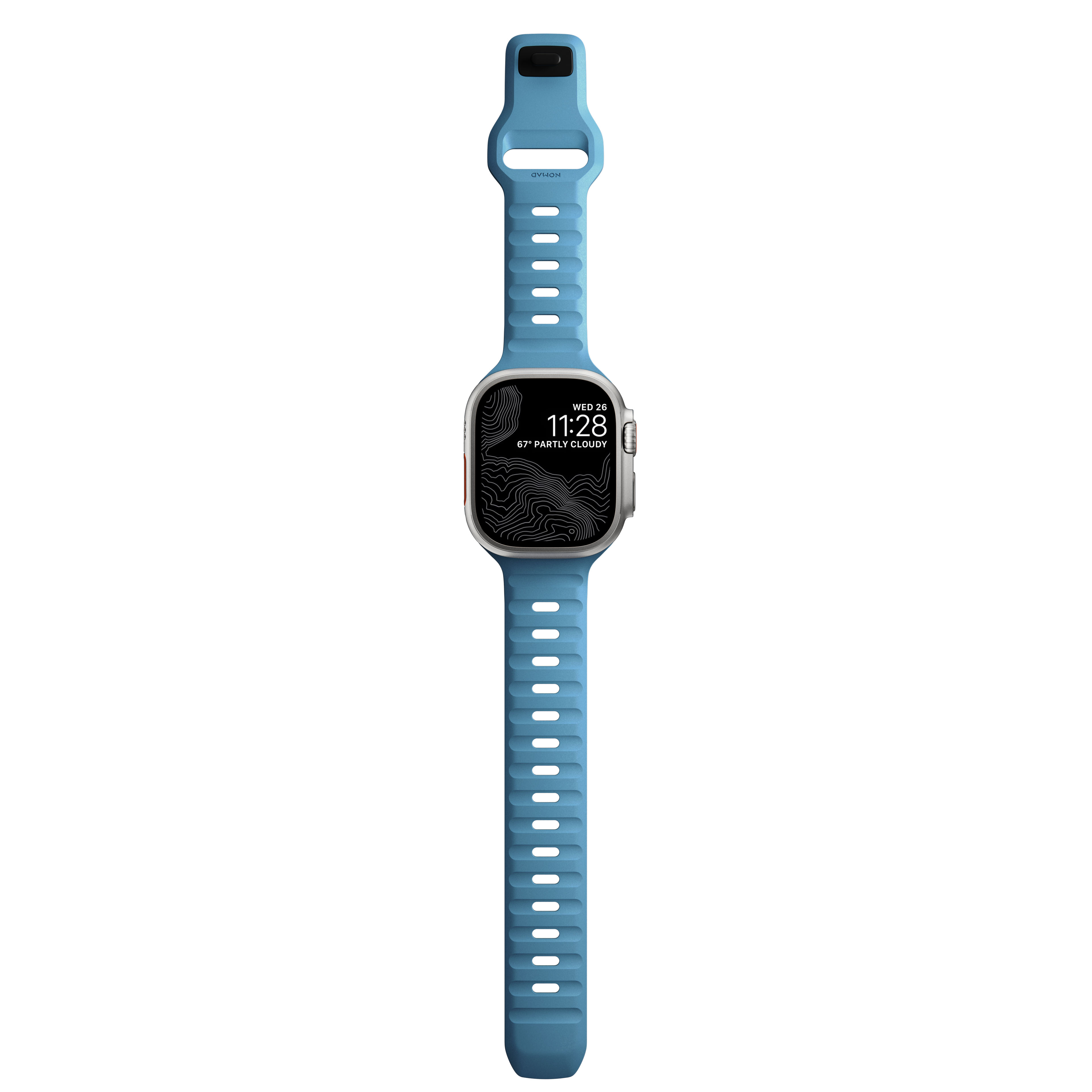 Apple Watch 44mm Sport Band Electric Blue