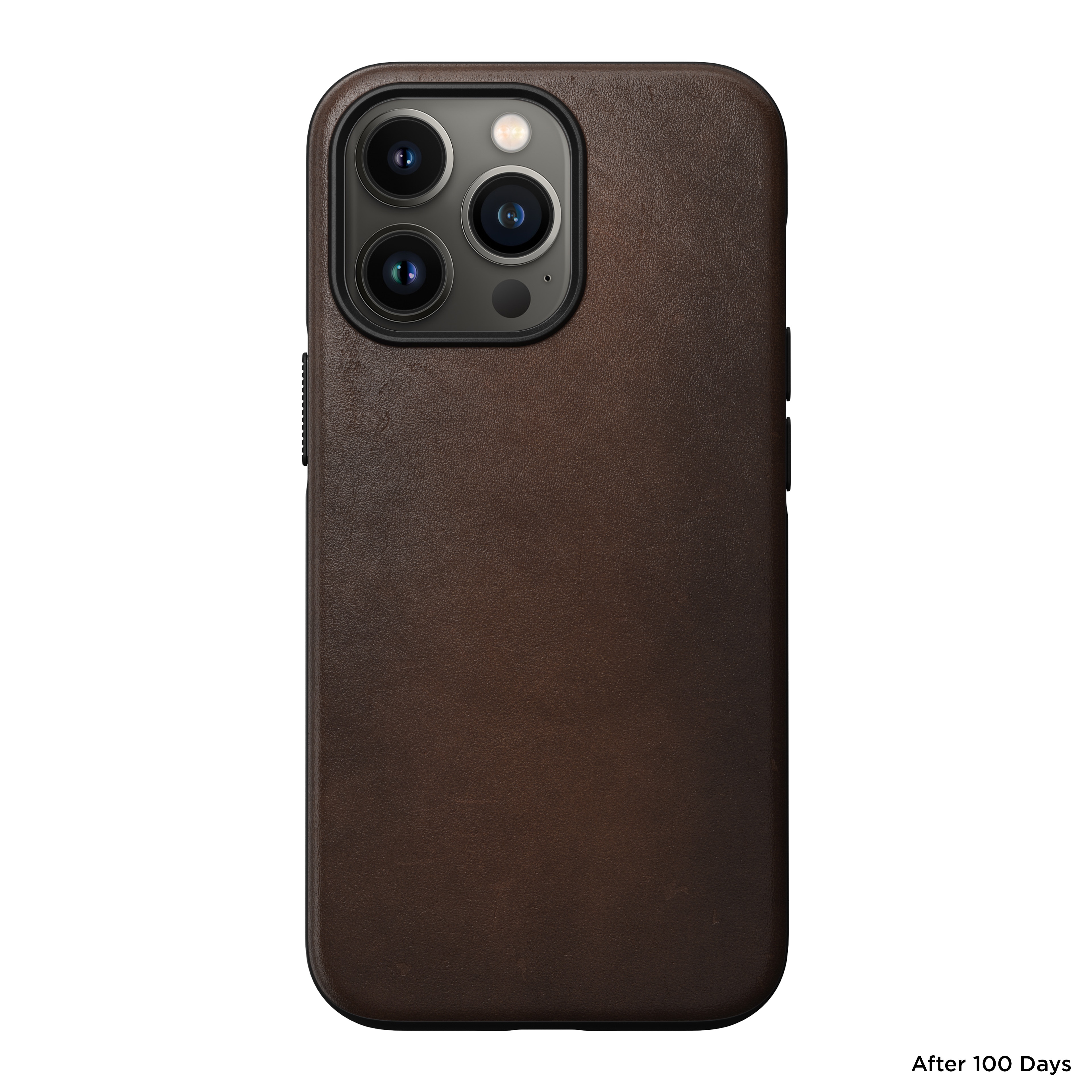 iPhone 13 Pro Modern Case Horween Leather MagSafe Rustic Brown