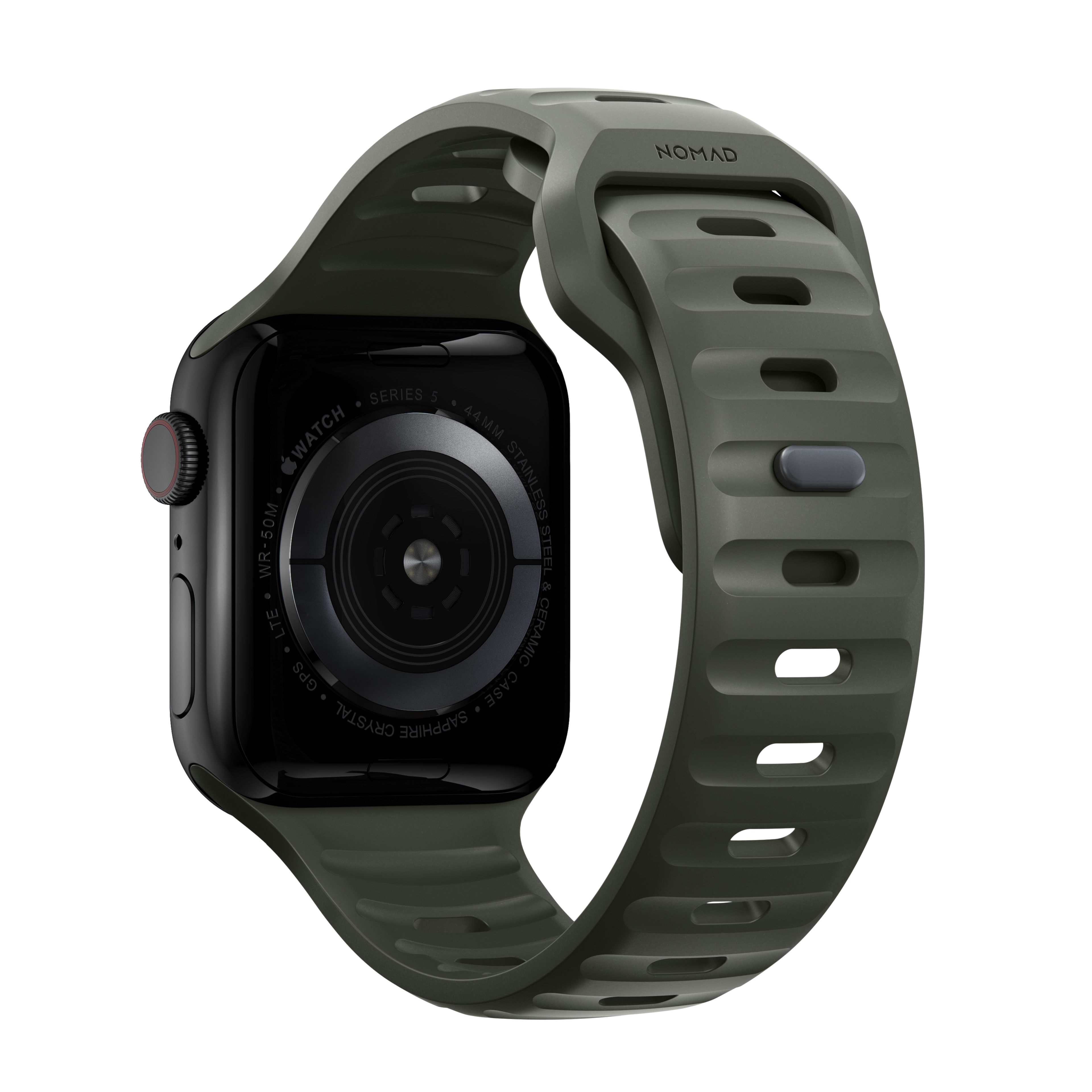 Apple Watch 44mm Sport Band Ash Green