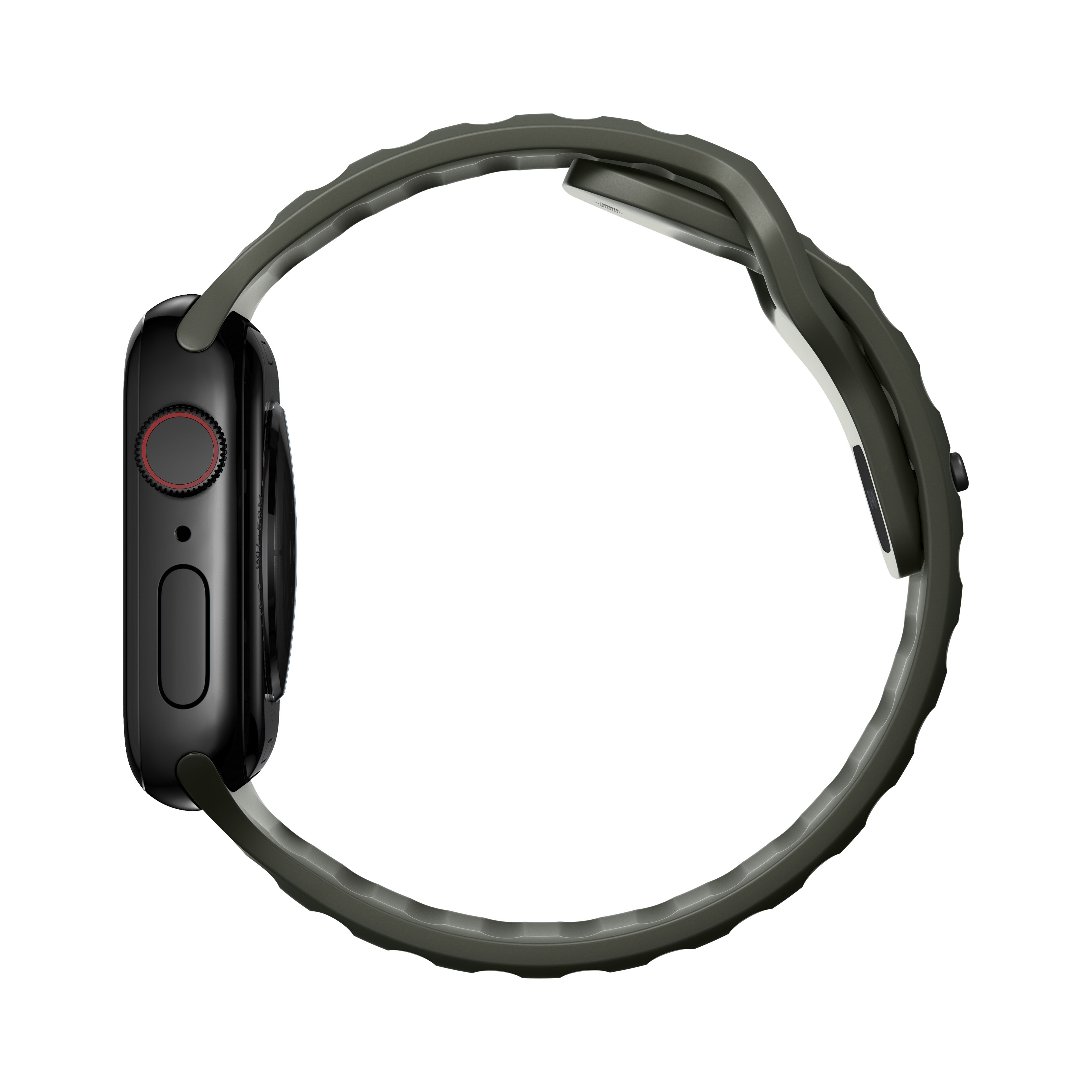 Apple Watch Series 10 42mm Sport Band Ash Green