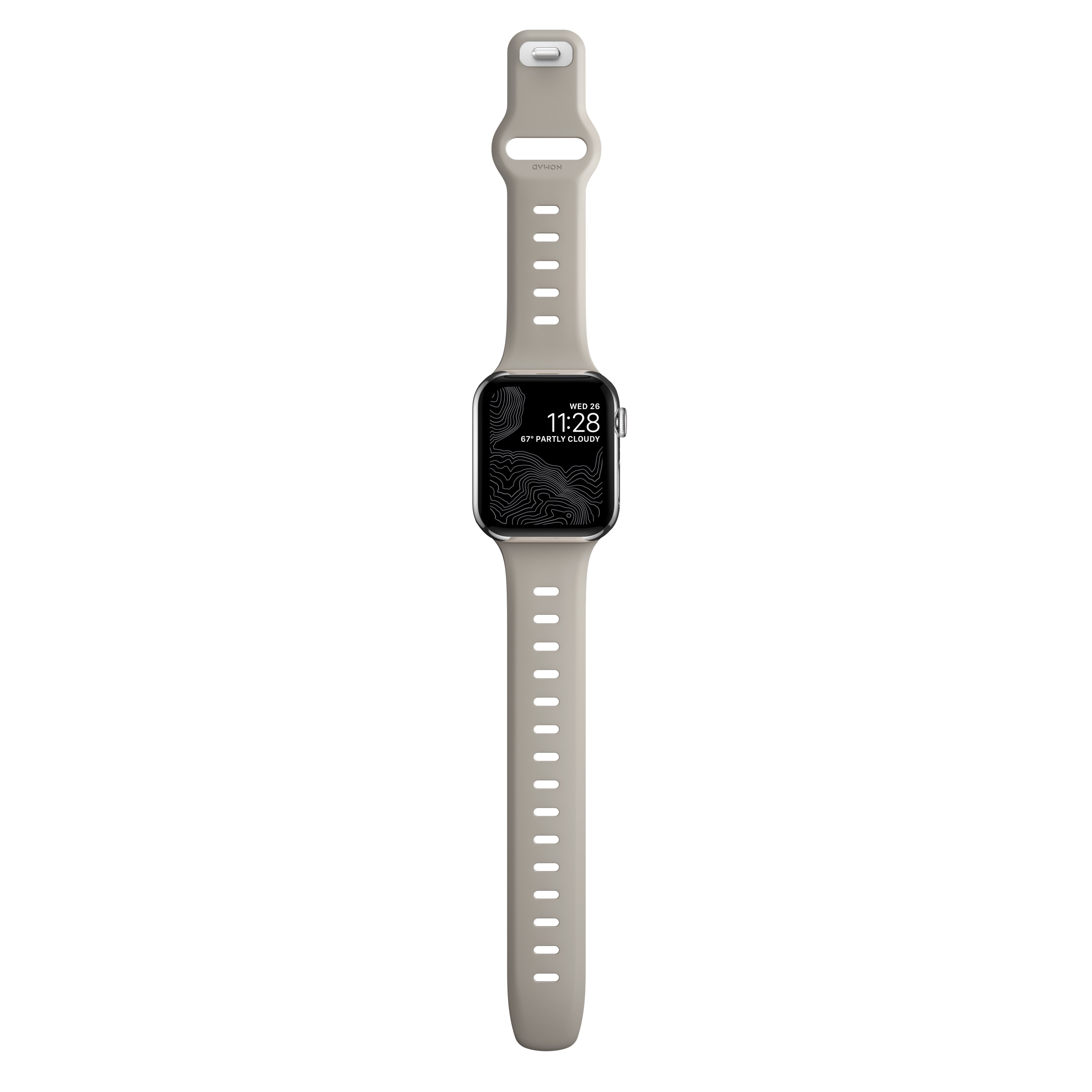 Apple Watch 45mm Series 9 Sport Band Slim Bone