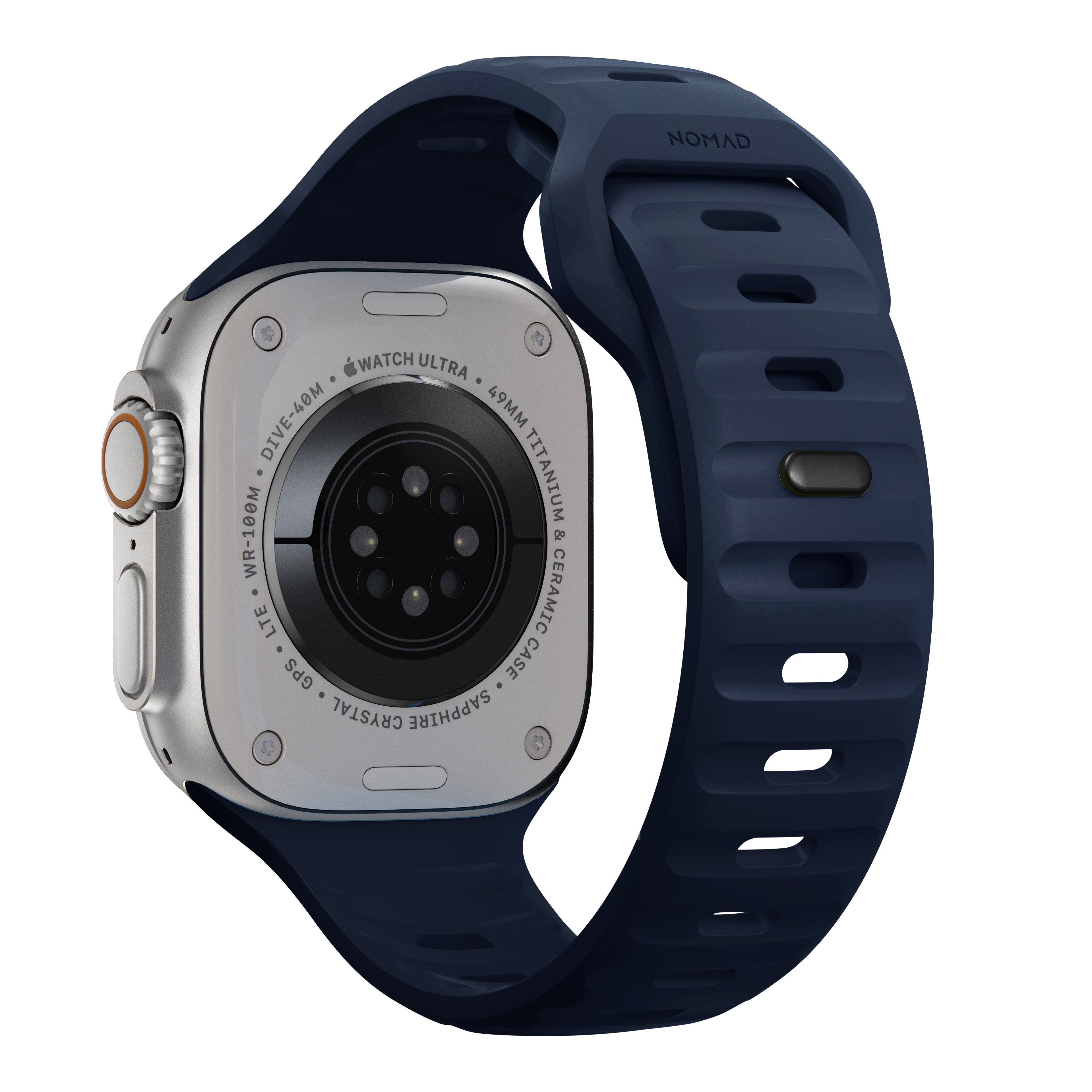 Apple Watch 45mm Series 9 Sport Band Atlantic Blue