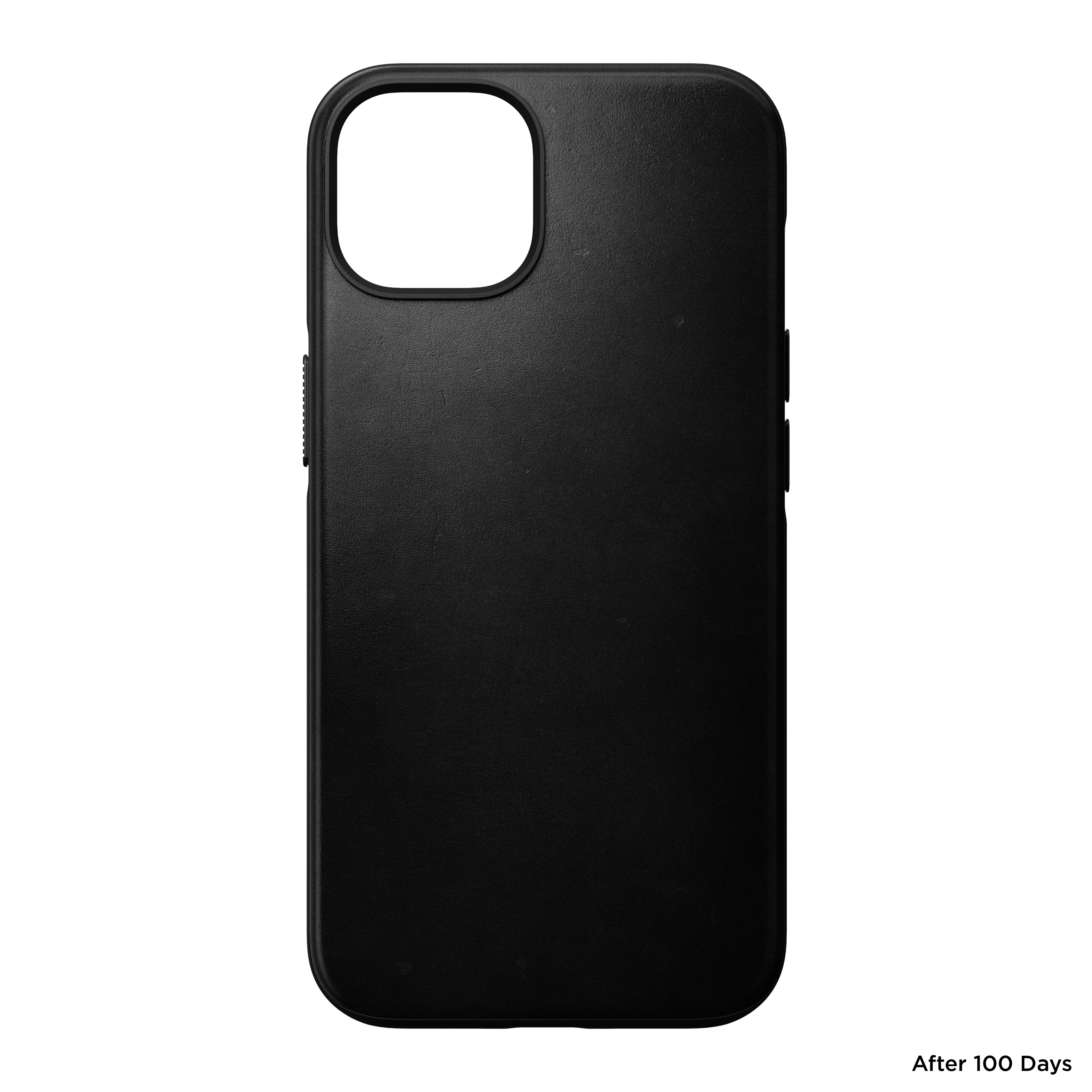 iPhone 14 Plus Modern Leather Case MagSafe Black