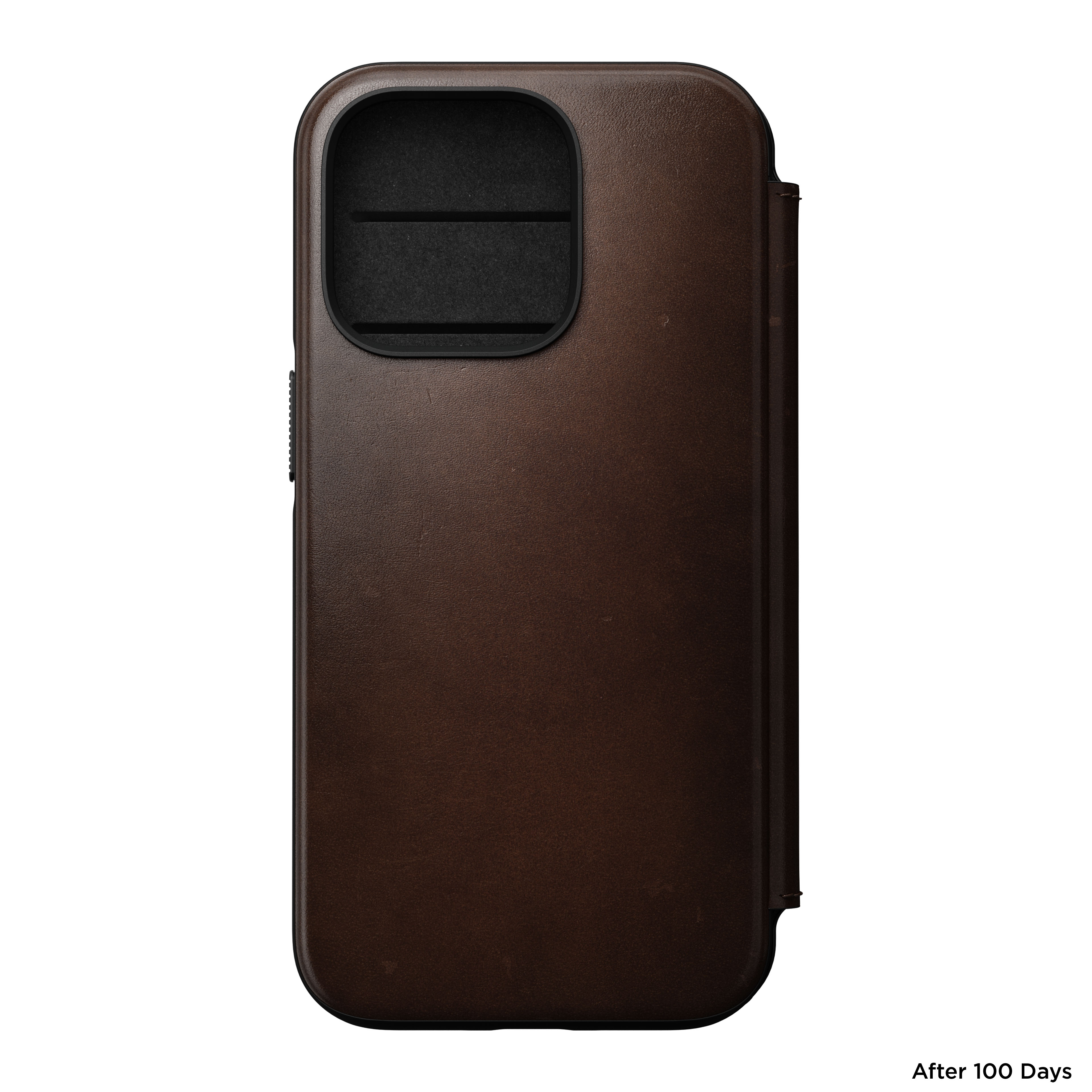iPhone 14 Pro Modern Horween Leather Folio MagSafe Rustic Brown