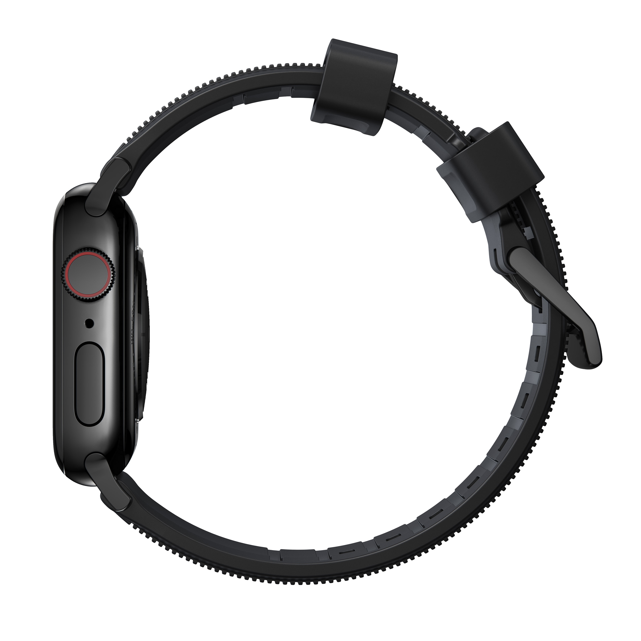 Apple Watch 41mm Series 9 Rugged Band Black (Black Hardware)