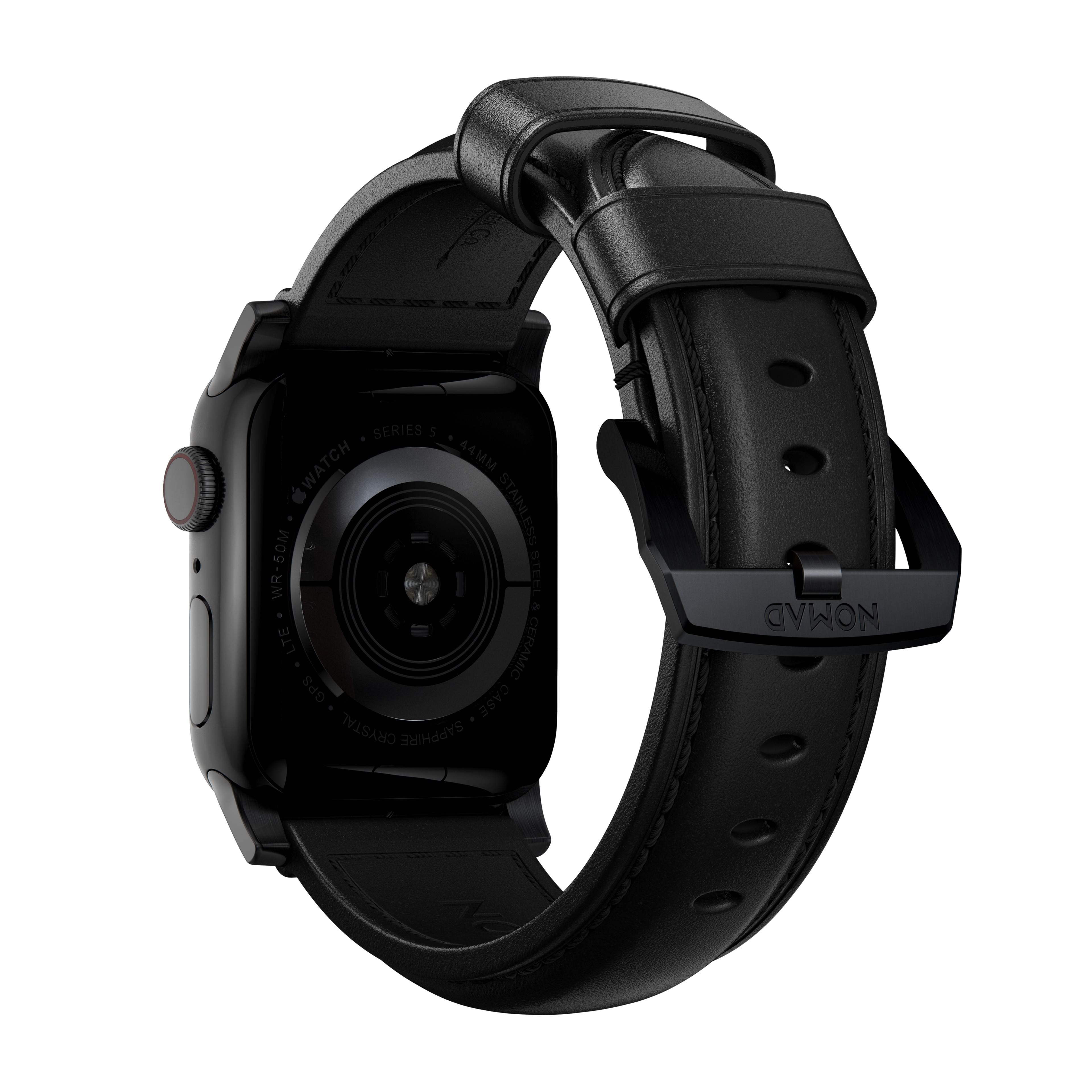 Traditional Band Apple Watch 38mm Black (Black Hardware)