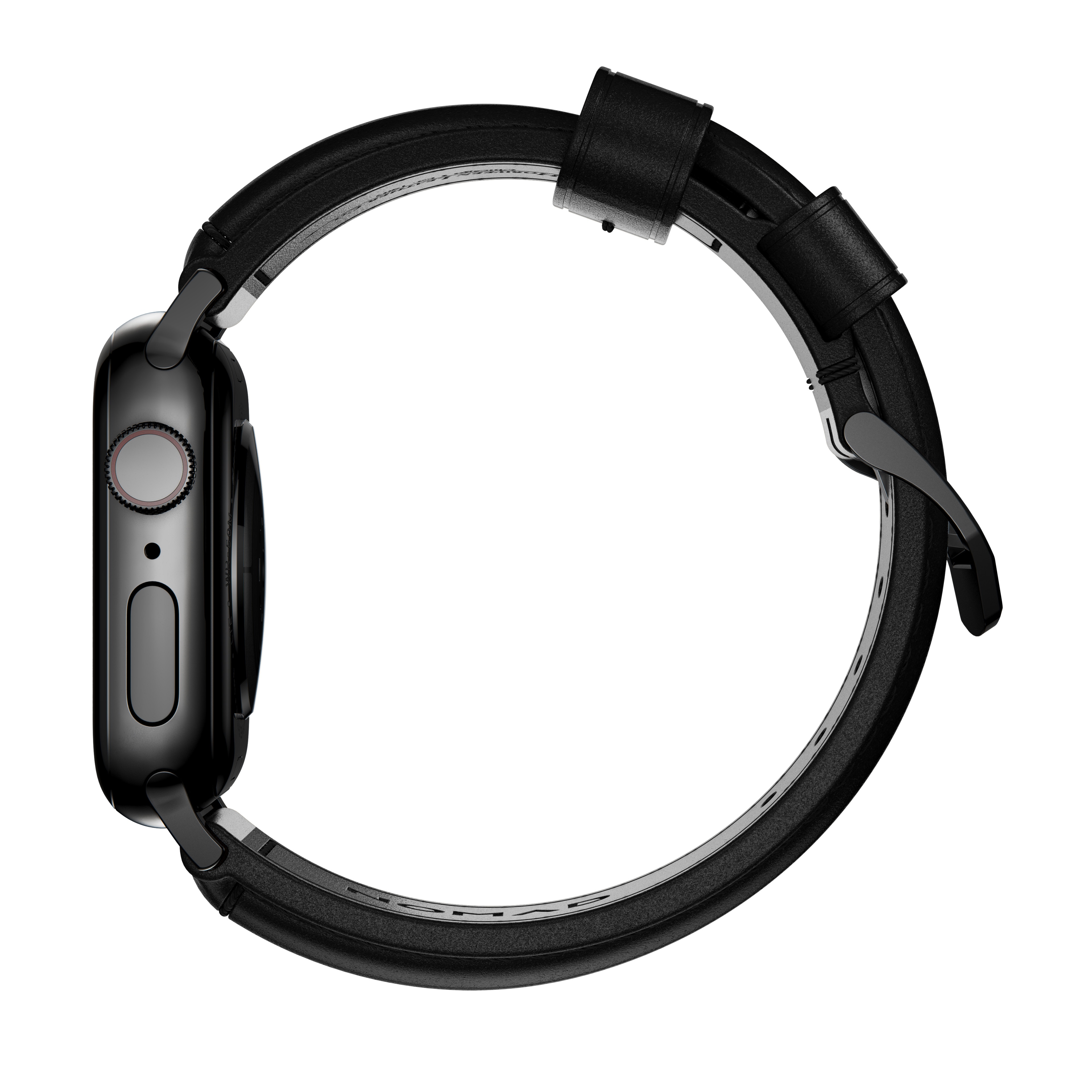 Traditional Band Apple Watch 38mm Black (Black Hardware)