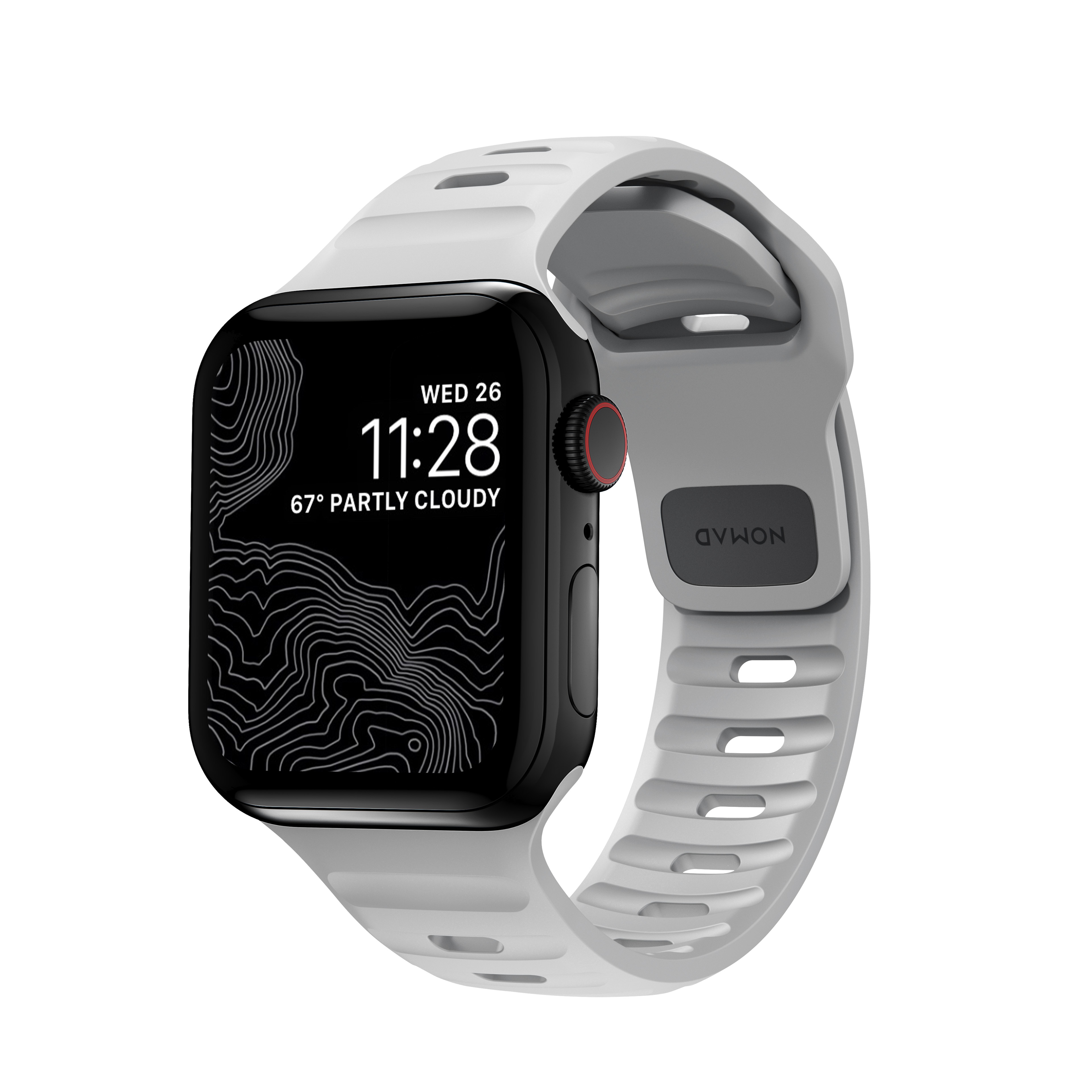 Apple Watch 38mm Sport Band Lunar Gray