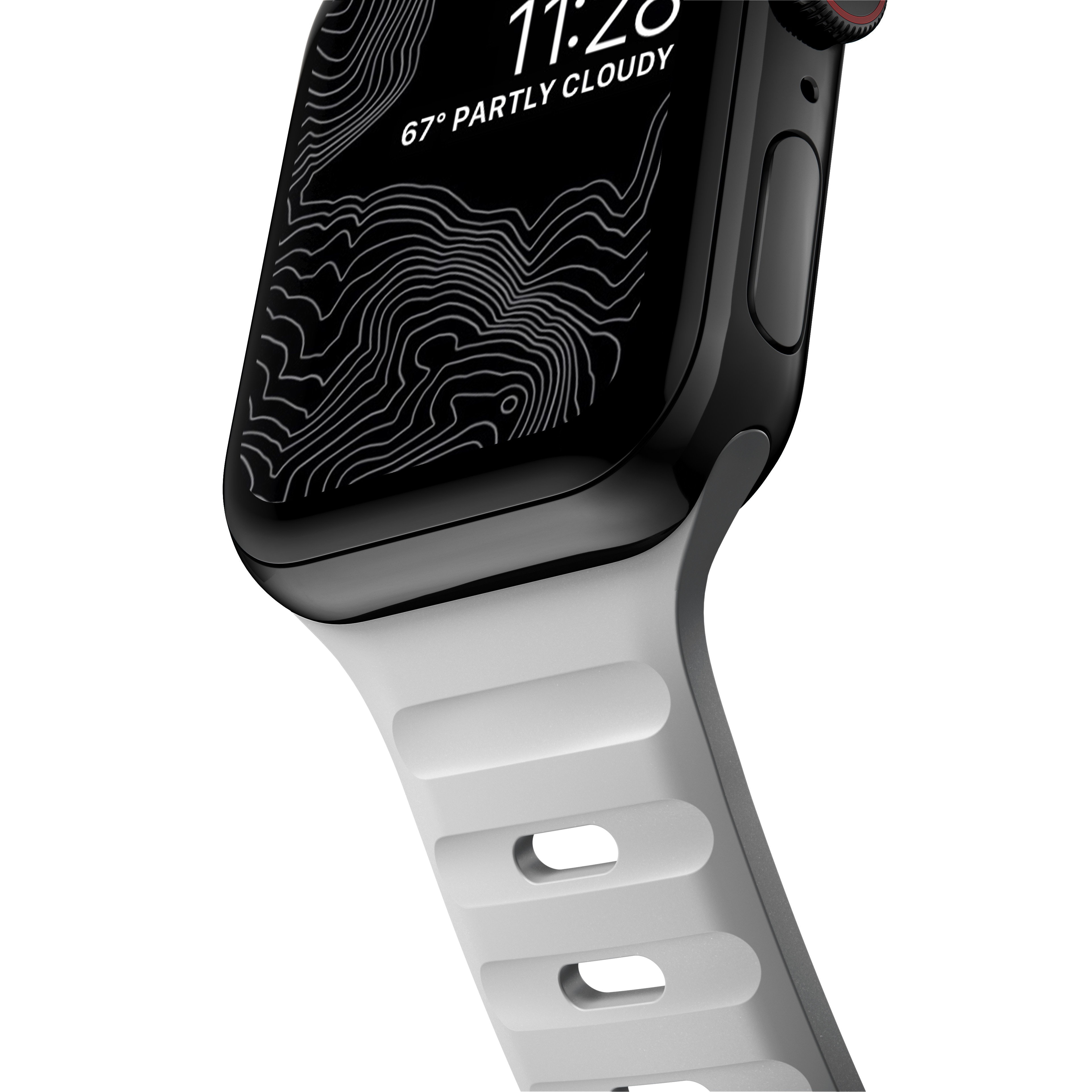 Apple Watch 41mm Series 8 Sport Band Lunar Gray