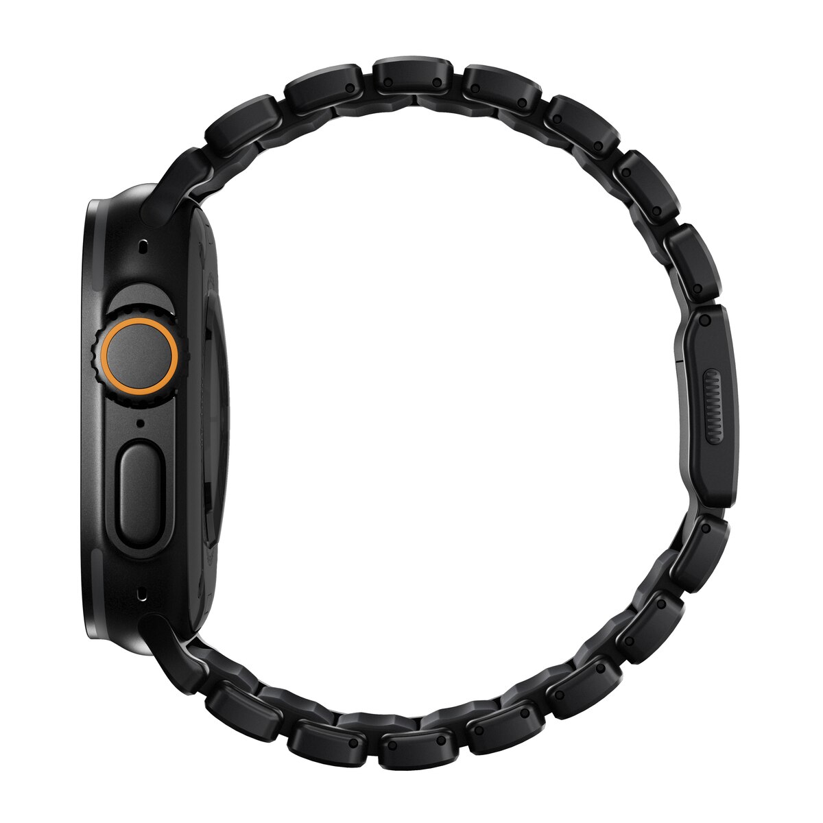 Stratos Band Apple Watch Series 8 45mm Black Titanium - Black