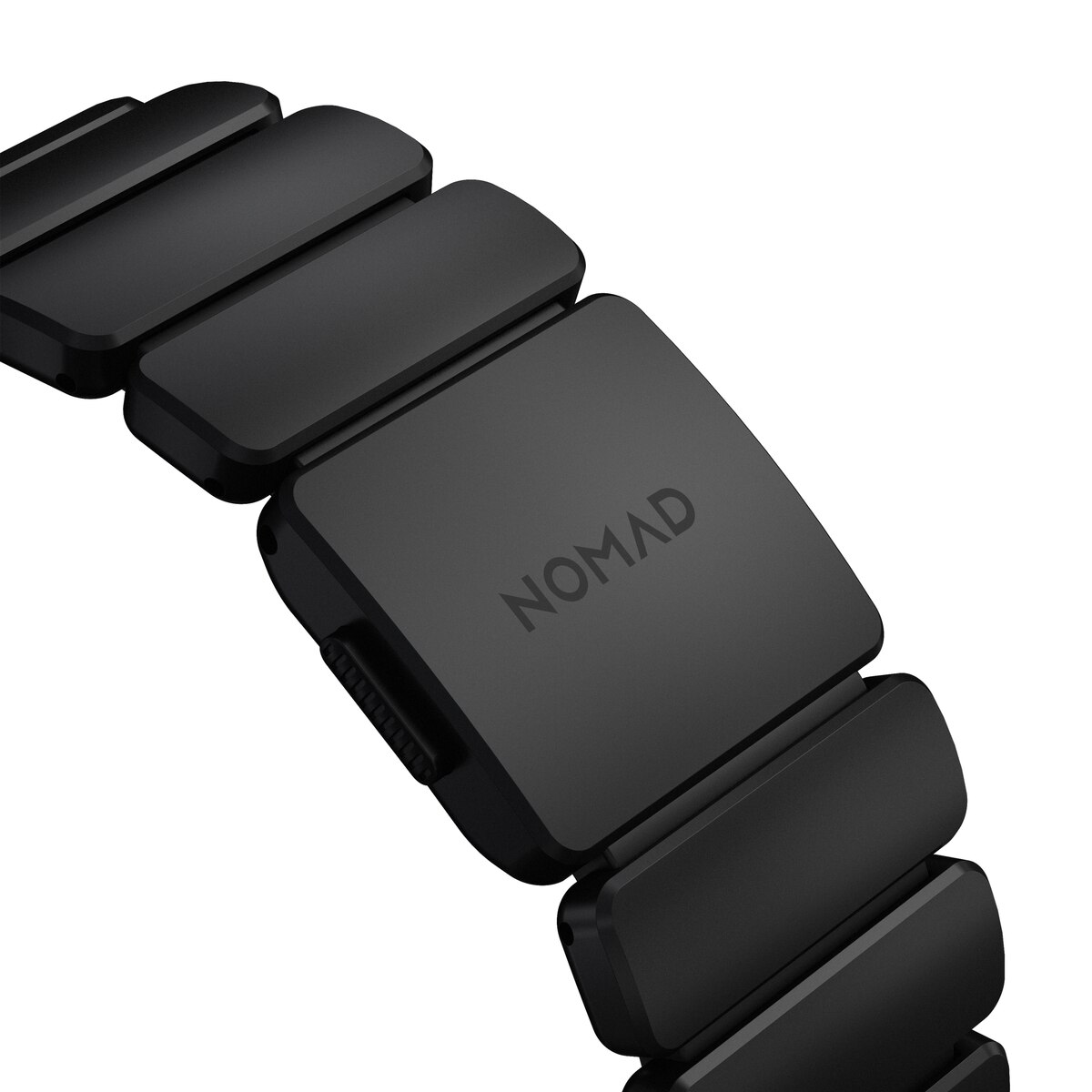 Stratos Band Apple Watch Series 8 45mm Black Titanium - Black