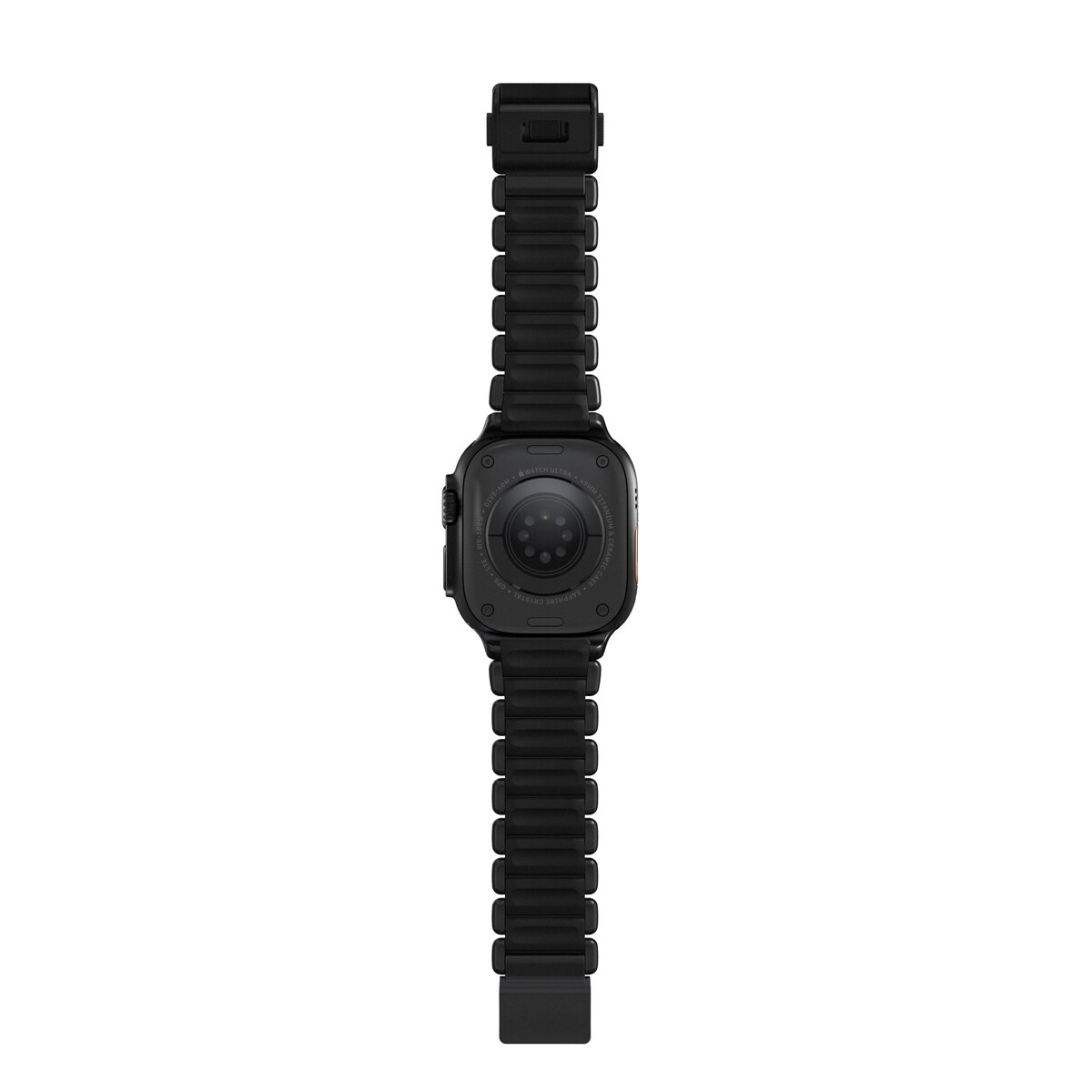Stratos Band Apple Watch Series 8 45mm Black Titanium - Black