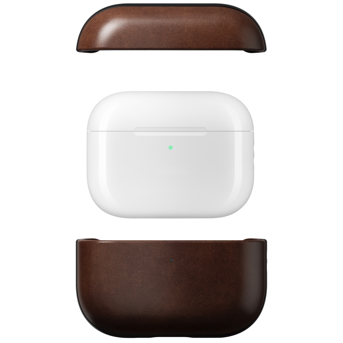 Apple AirPods Pro 3 Modern Case Leather Rustic Brown