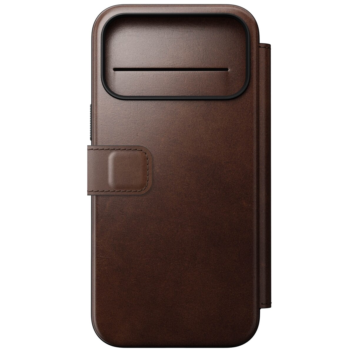 iPhone 17 Pro Max Modern Horween Leather Folio MagSafe Rustic Brown