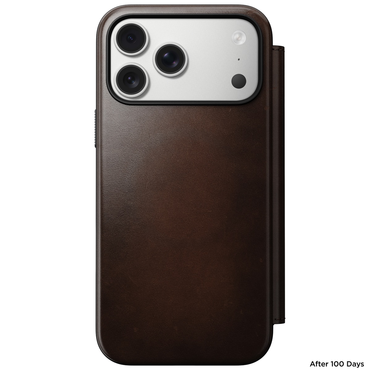 iPhone 17 Pro Max Modern Horween Leather Folio MagSafe Rustic Brown