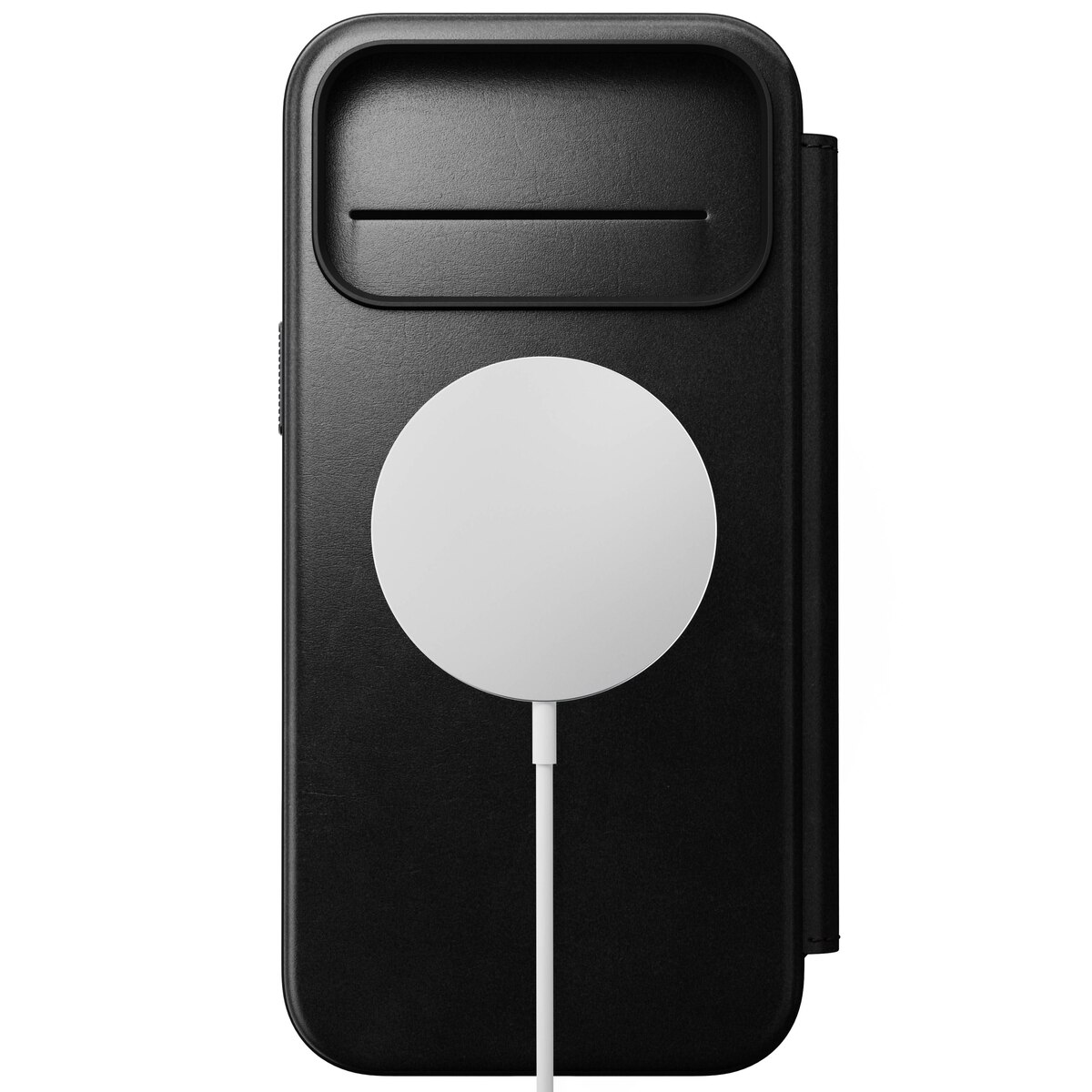 iPhone 17 Pro Max Modern Horween Leather Folio MagSafe Black