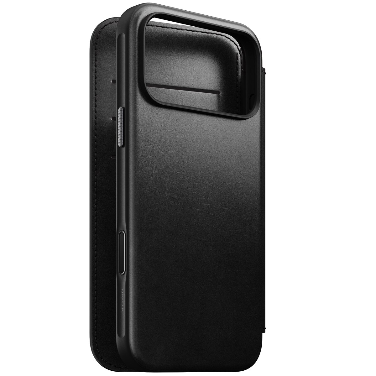 iPhone 17 Pro Max Modern Horween Leather Folio MagSafe Black
