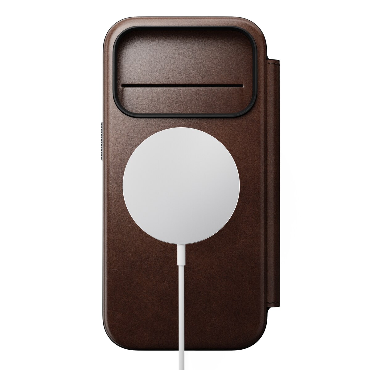 iPhone 17 Pro Modern Horween Leather Folio MagSafe Rustic Brown