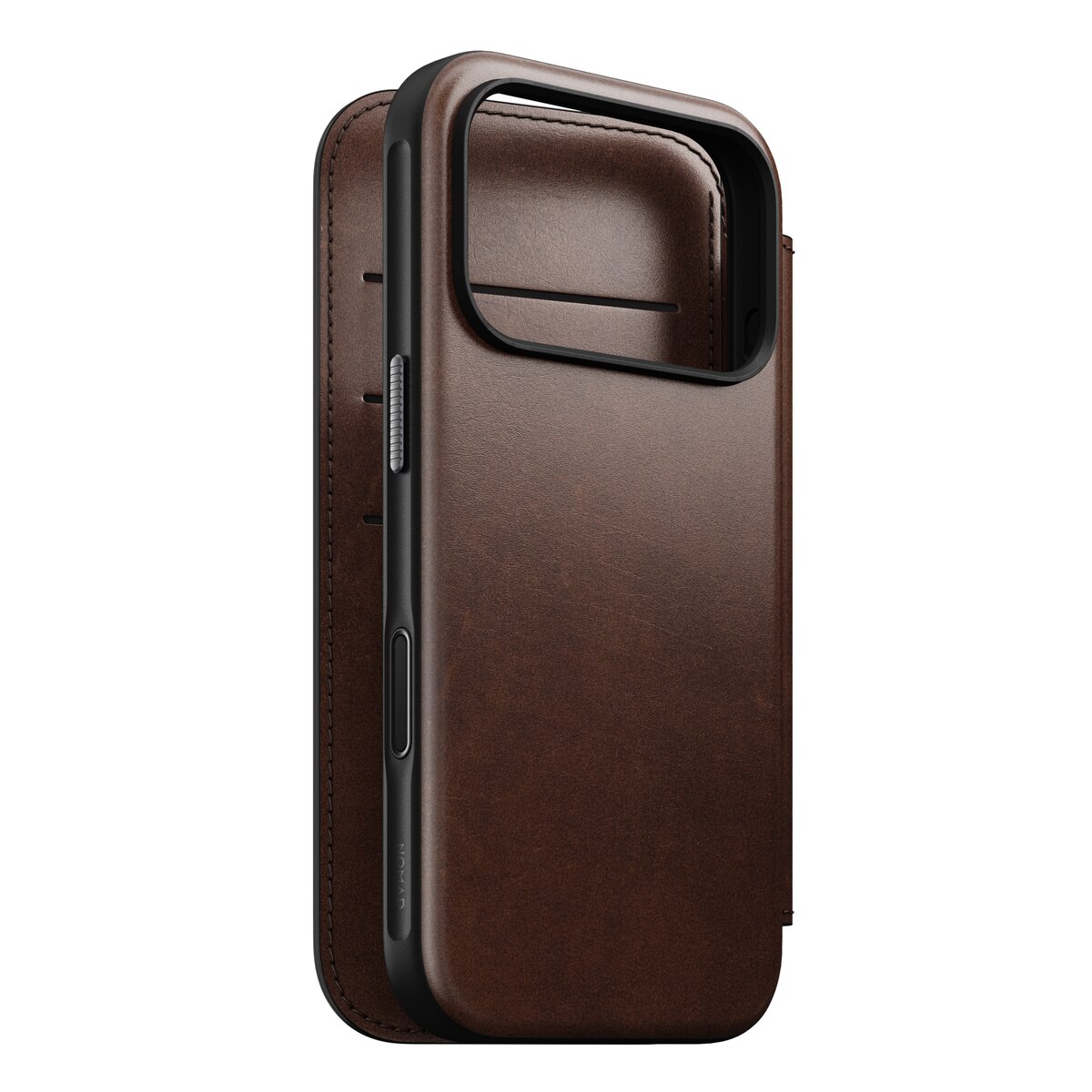 iPhone 17 Pro Modern Horween Leather Folio MagSafe Rustic Brown