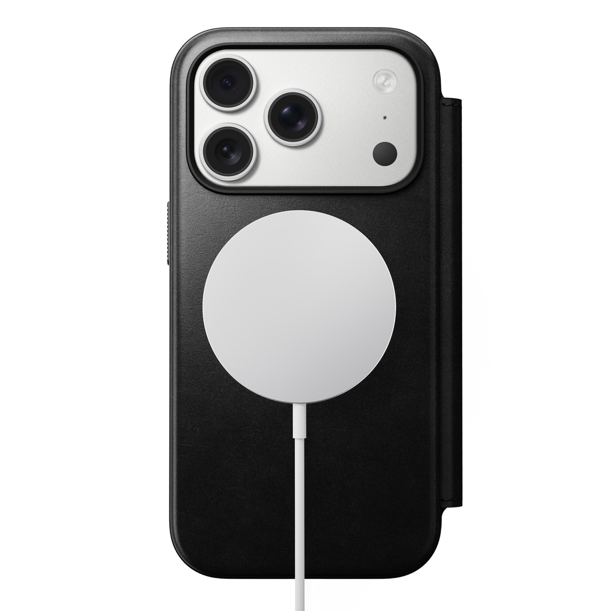 iPhone 17 Pro Modern Horween Leather Folio MagSafe Black