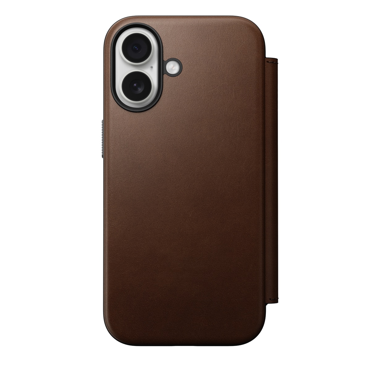 iPhone 17 Modern Leather Folio MagSafe Brown