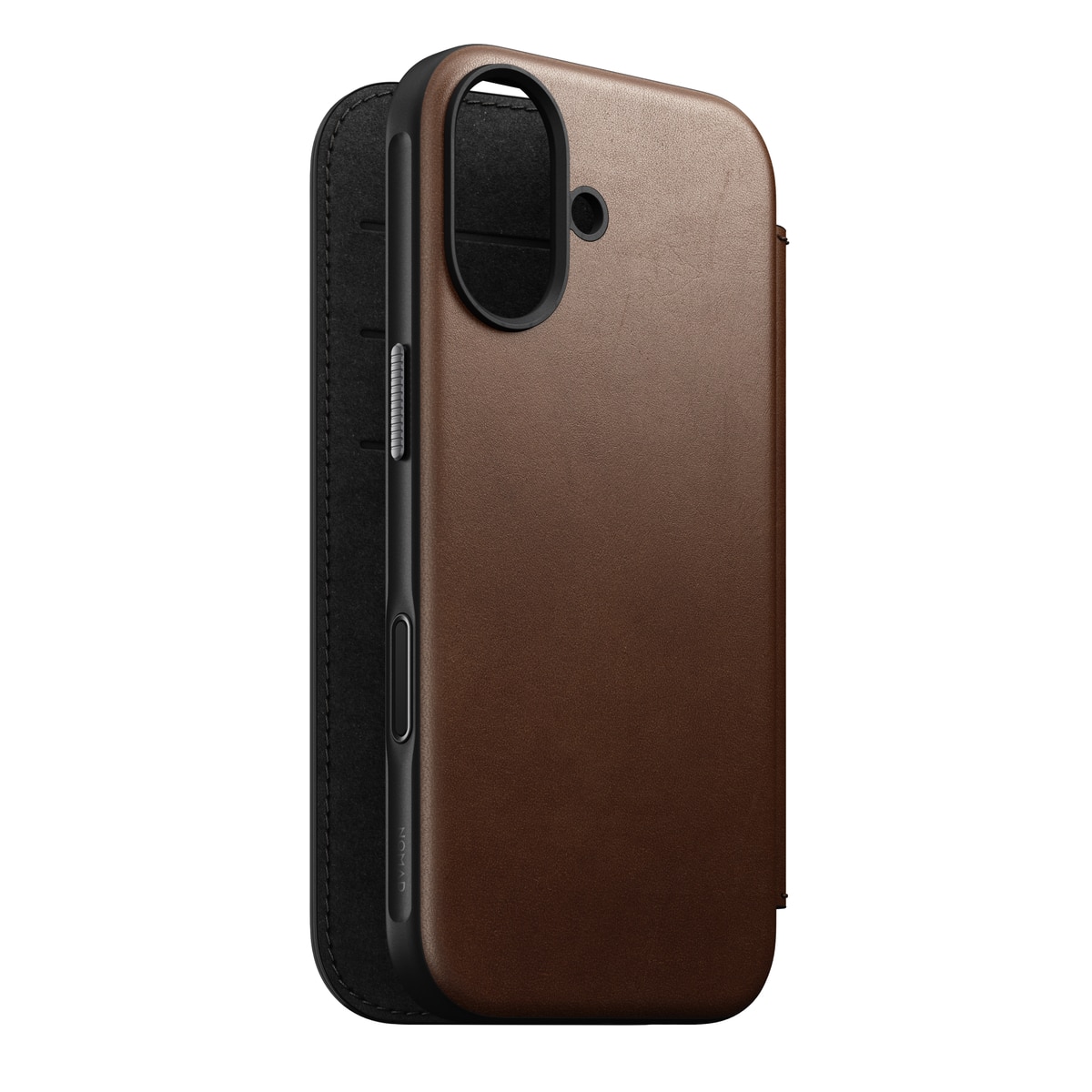 iPhone 17 Modern Leather Folio MagSafe Brown