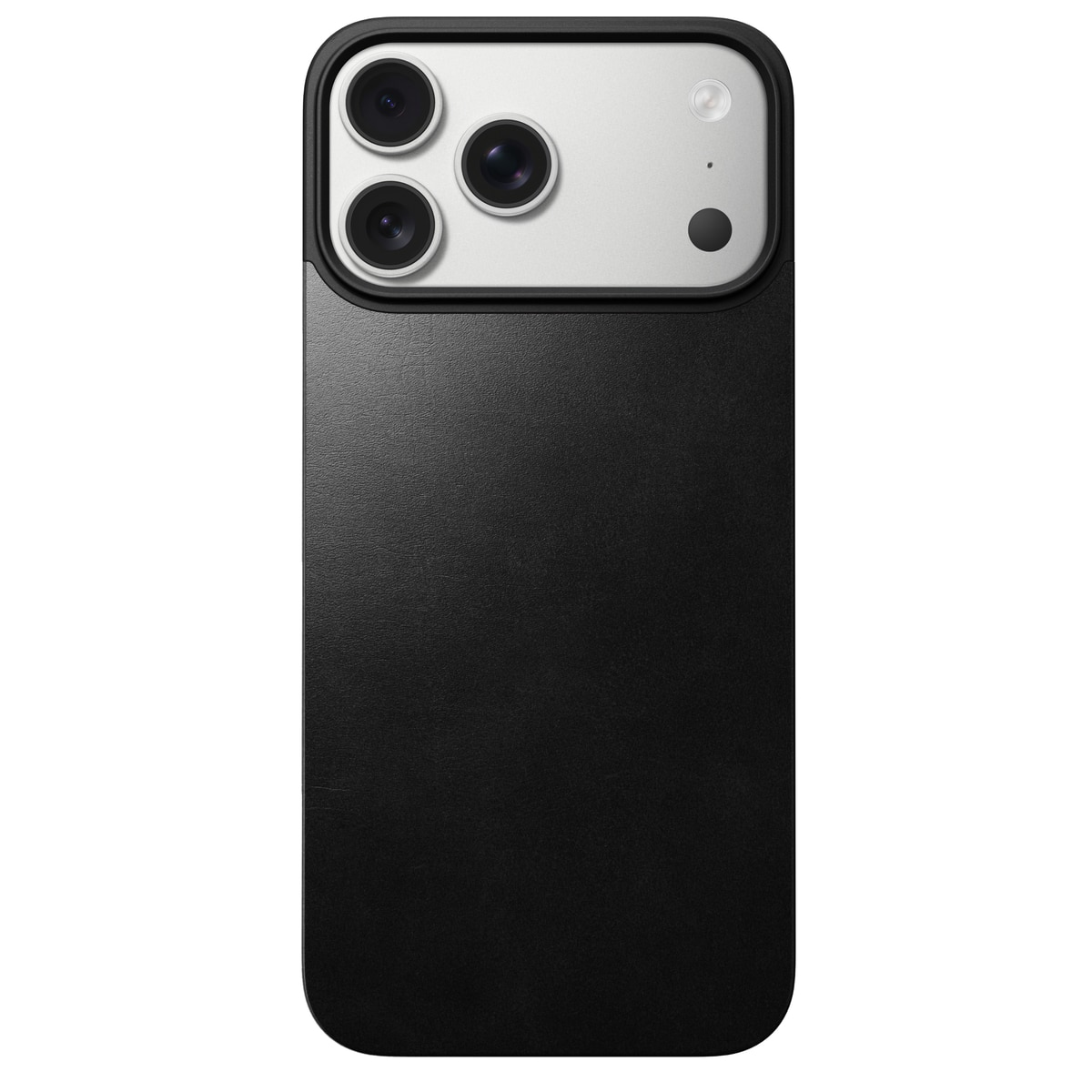 iPhone 17 Pro Max Magnetic Leather Back Black
