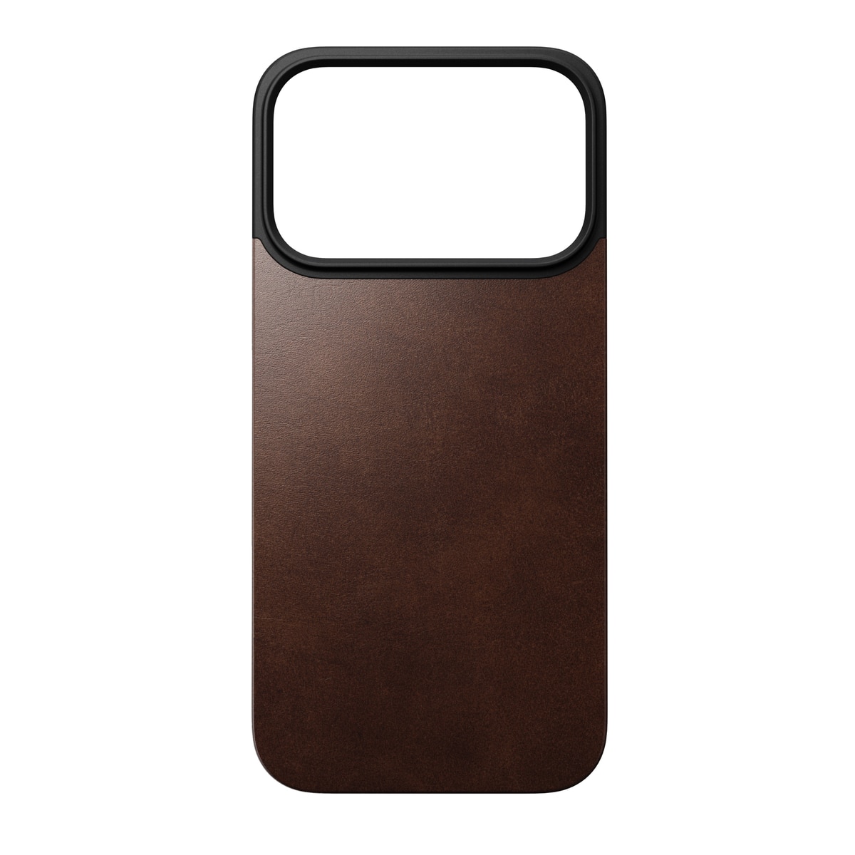 iPhone 17 Pro Max Magnetic Leather Back Rustic Brown