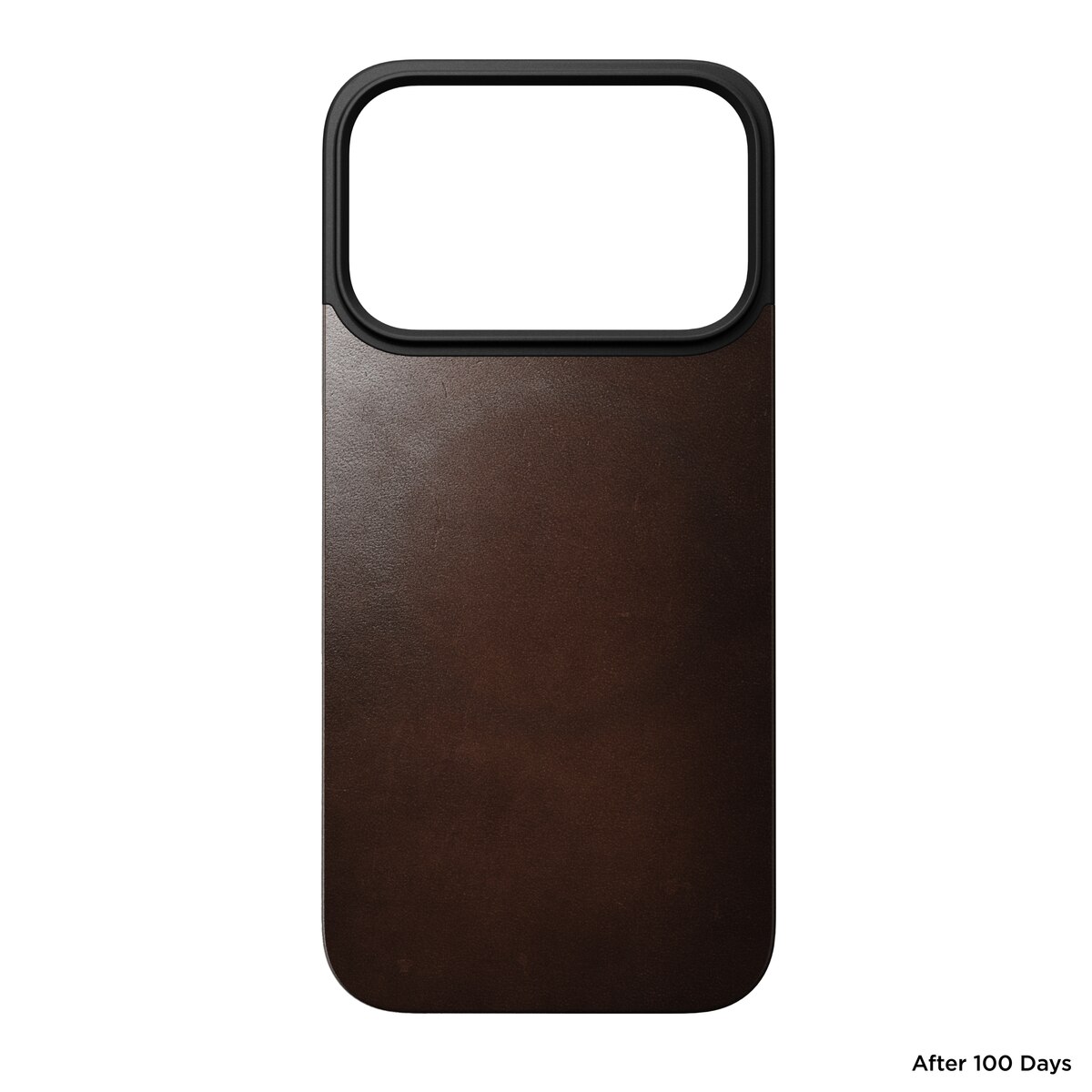 iPhone 17 Pro Magnetic Leather Back Rustic Brown