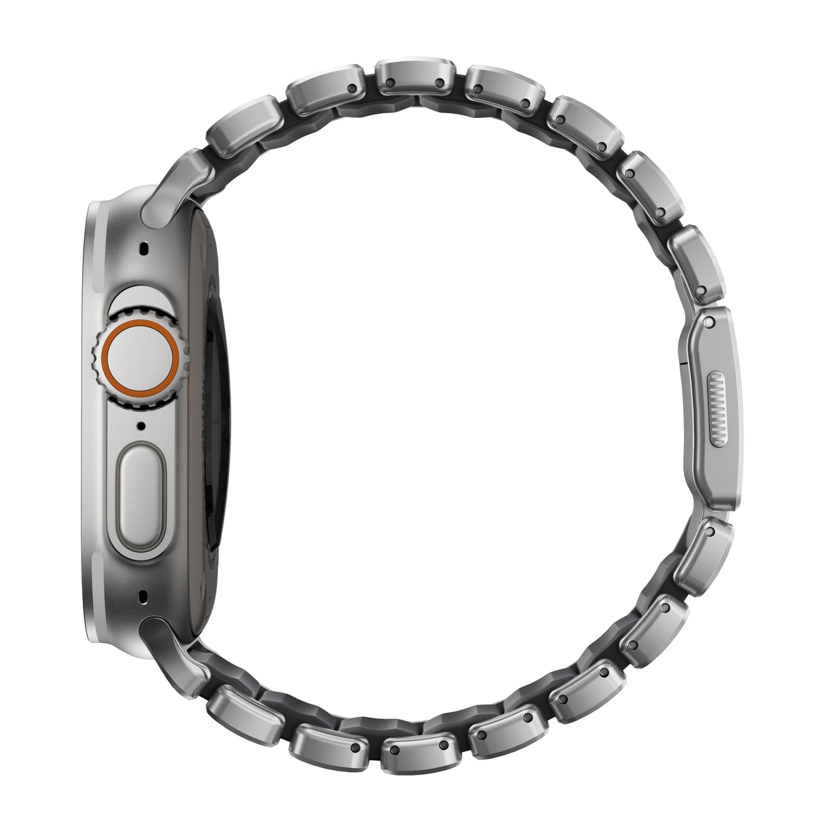 Stratos Band Apple Watch Ultra 49mm 2nd Gen Black Titanium - Black