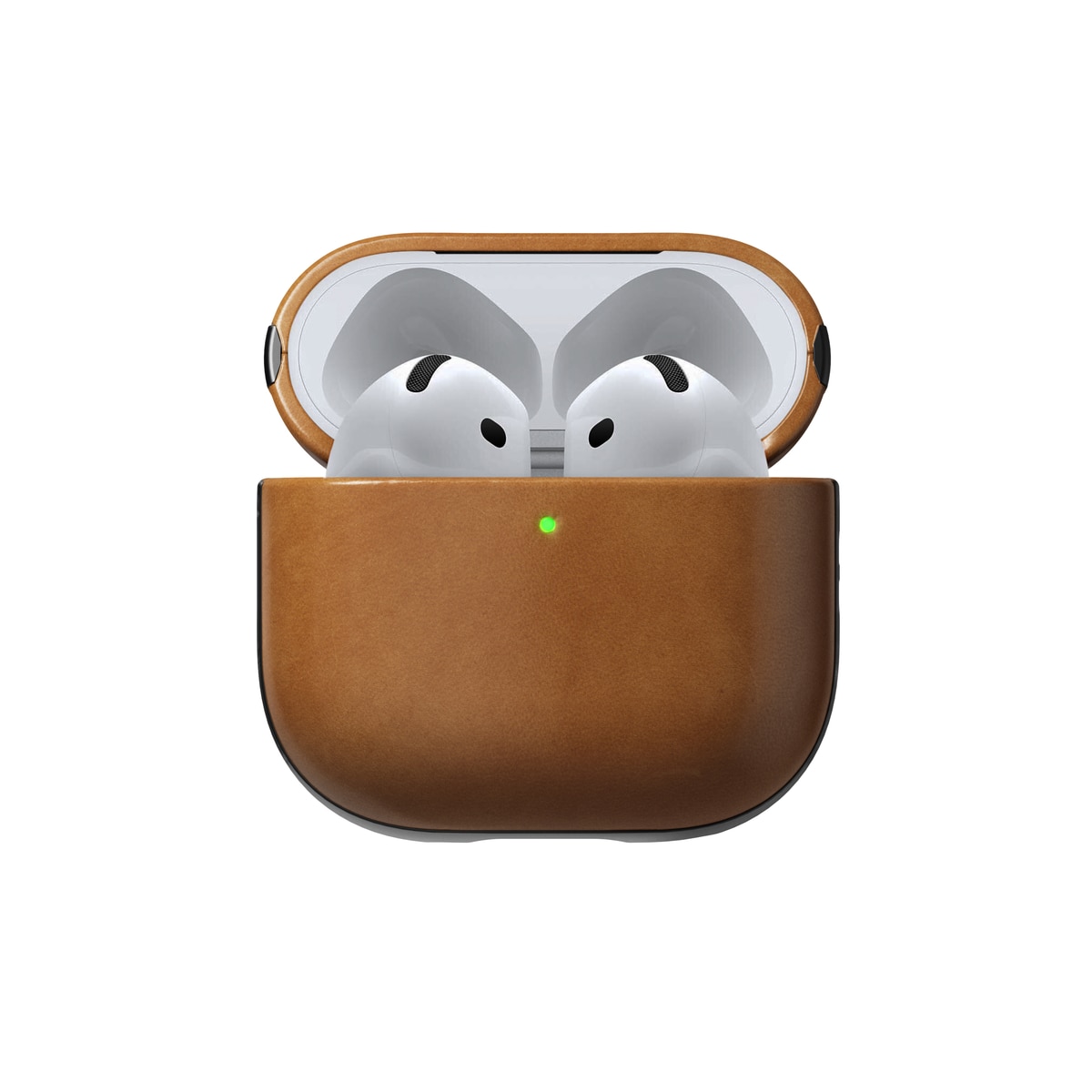 Apple AirPods 4 Modern Case Leather English Tan-C